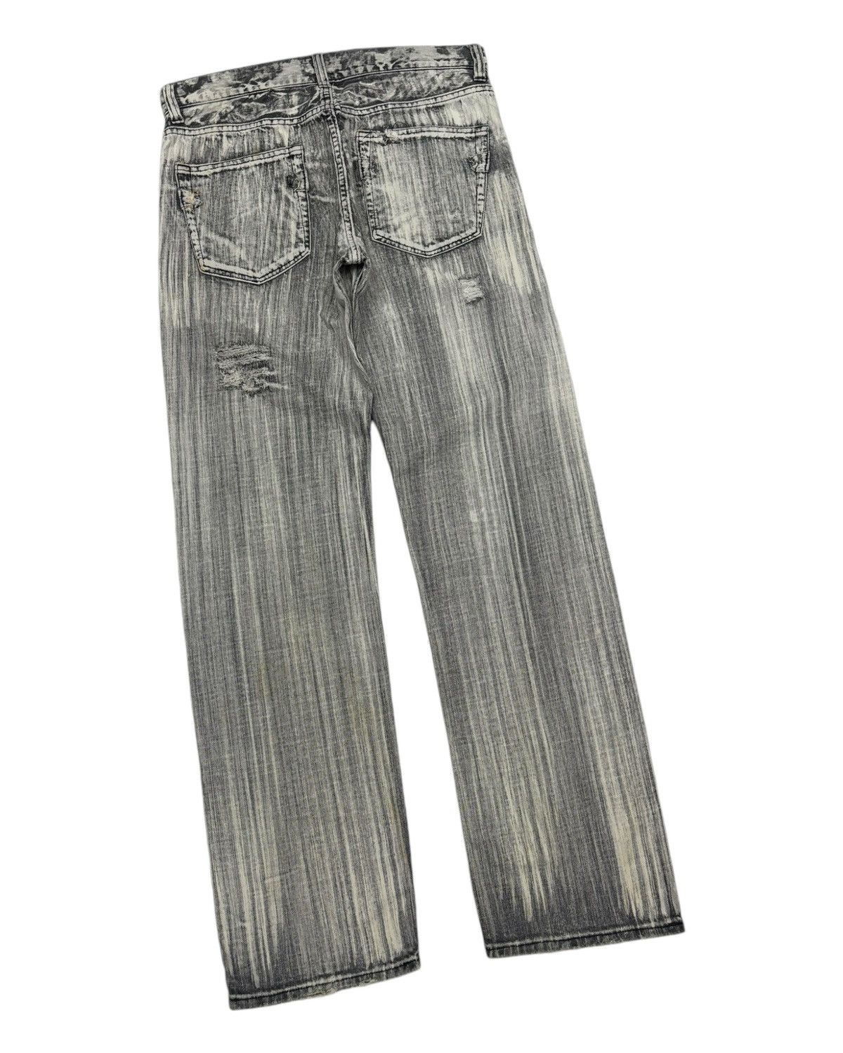 Hysteric Glamour × If Six Was Nine × Tornado Mart 🔥TORNADO MART BLEACHED DISTRESS DENIM JEANS Size US 32 / EU 48 - 4 Thumbnail