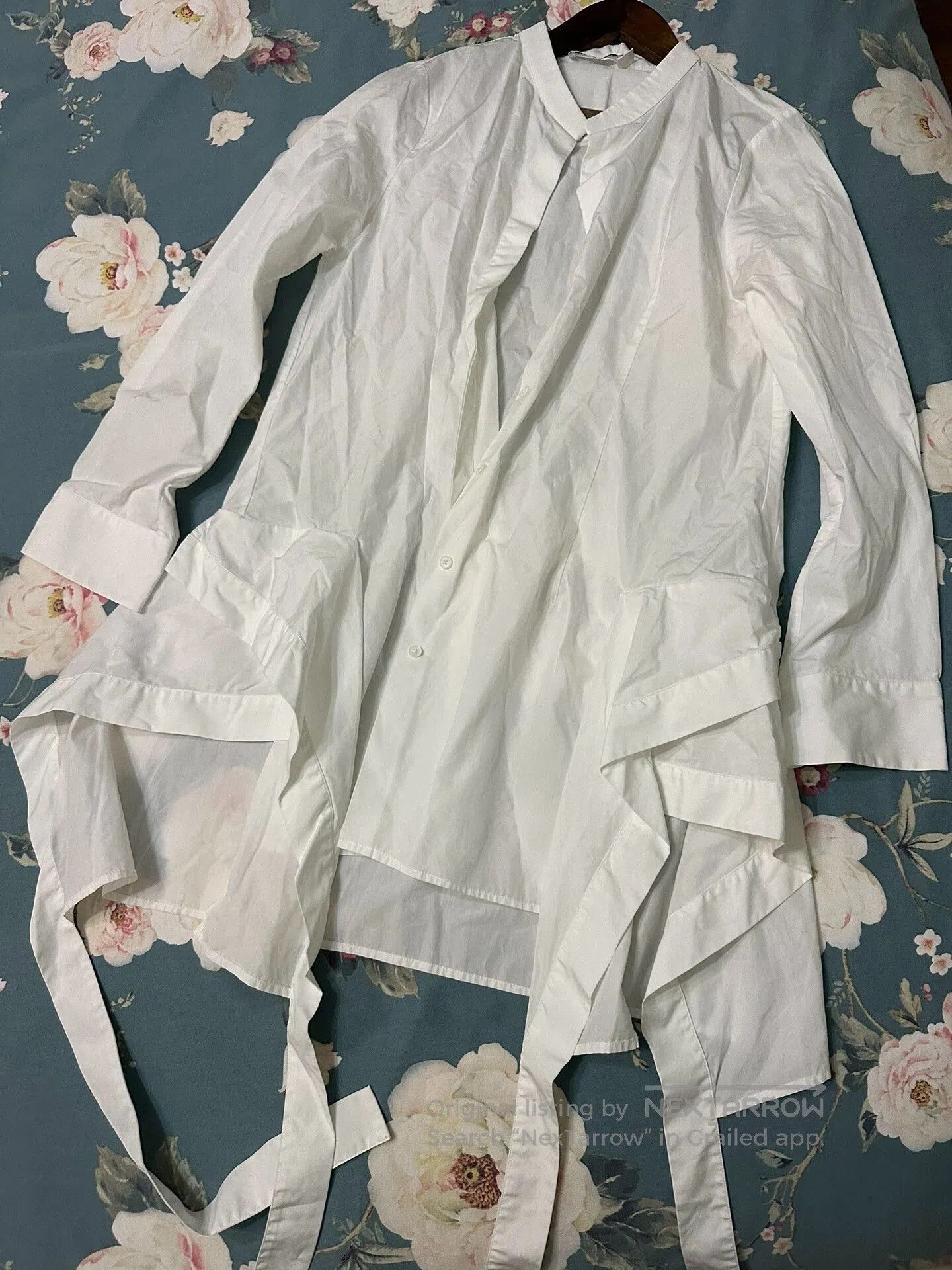 Jil Sander Jil Sander Long White Shirt. Size S / US 4 / IT 40 - 2 Thumbnail