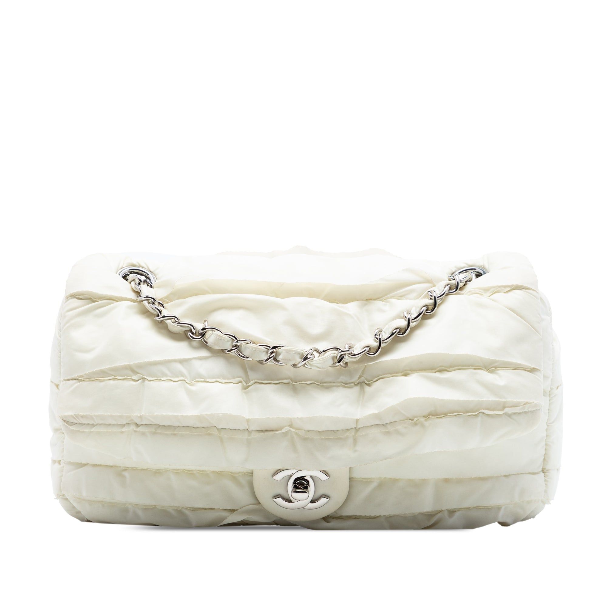 Chanel CC Nylon Ruffled Single Flap Size ONE SIZE - 1 Thumbnail
