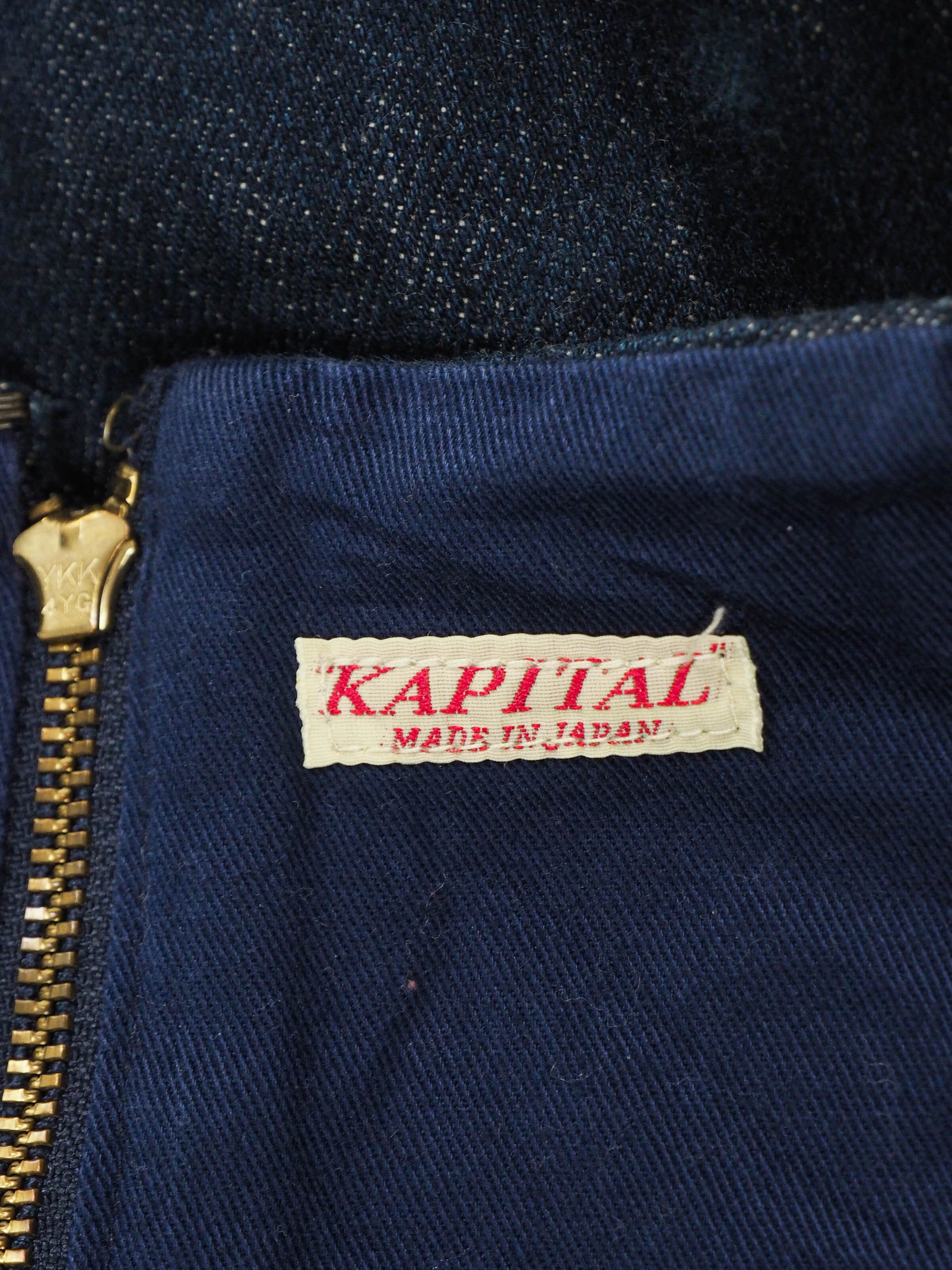 Kapital Kapital Asymmetrical Button Denim Skirt Size 26" / US 2 / IT 38 - 7 Thumbnail