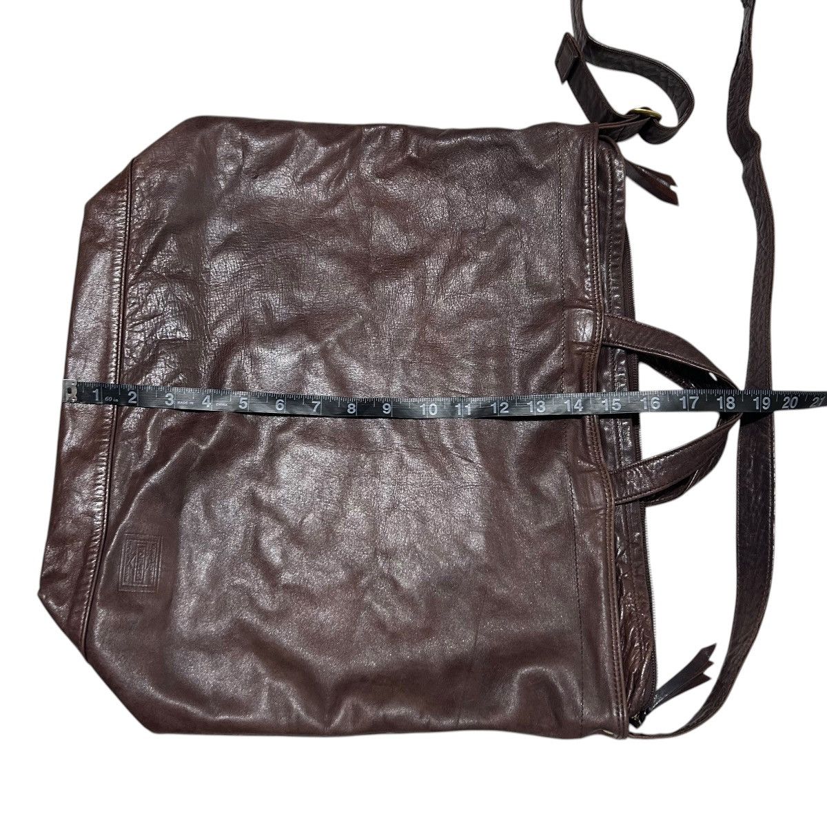 Porter 753 Porter Yoshida leather shoulder bag unisex brown Size ONE SIZE - 22 Thumbnail