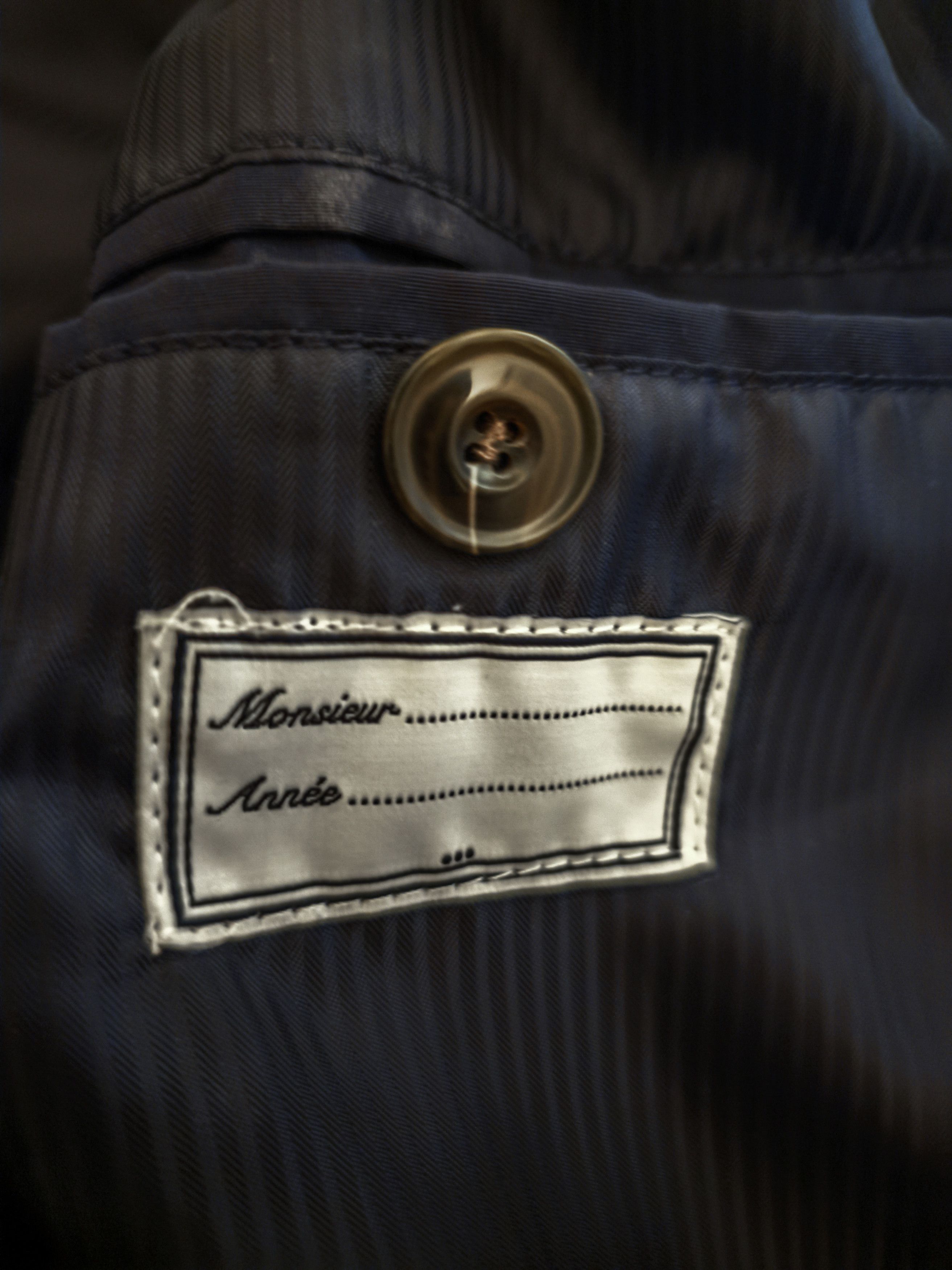 Officine Generale Quilted Navy Nylon Bomber, Size S Size US S / EU 44-46 / 1 - 6 Thumbnail