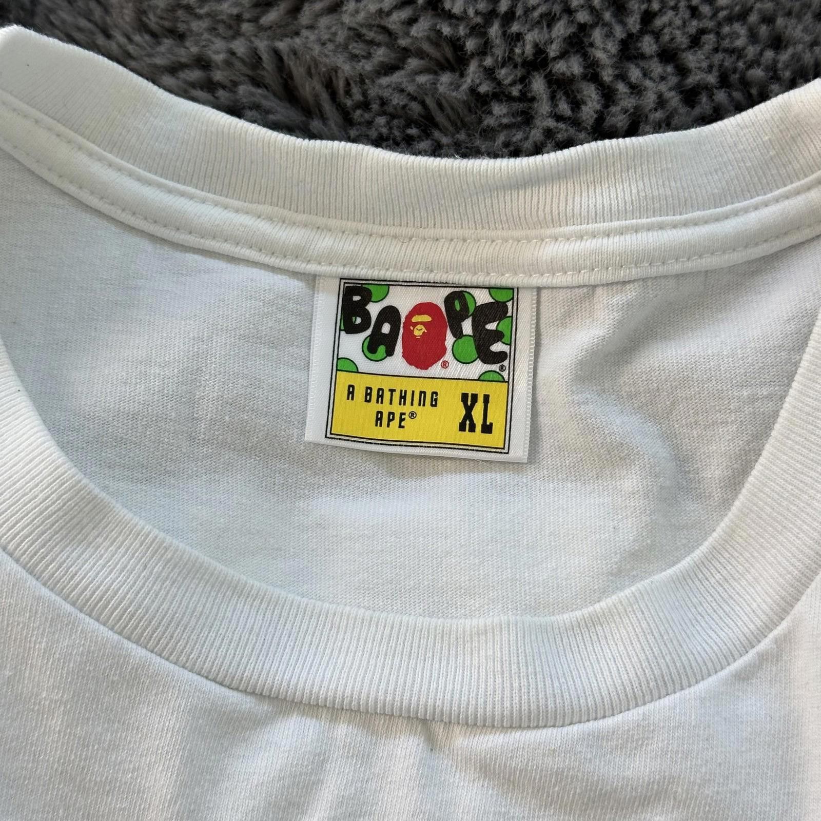 Other A Bathing ape BAPE Logo Check Shark Tee Size US XL / EU 56 / 4 - 5 Thumbnail