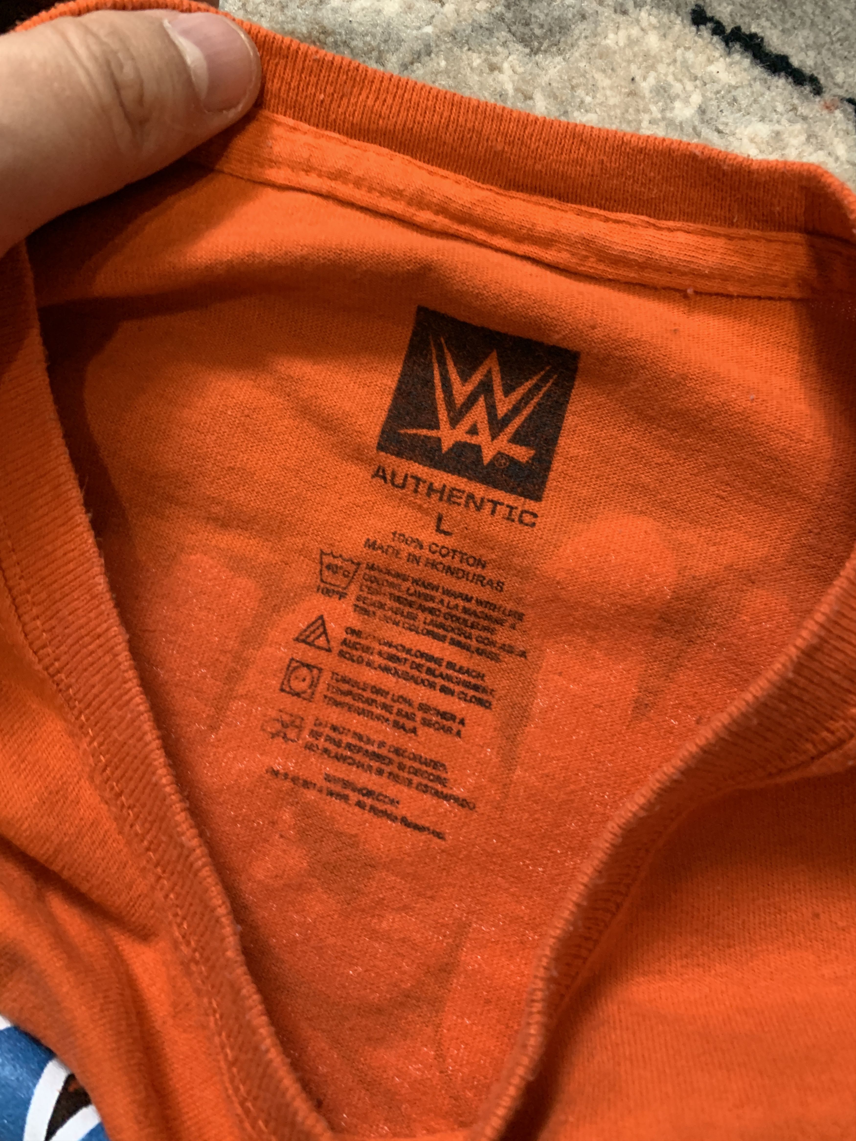 WWE × WWF WWE John Cena Respect Earn It Tee Size US L / EU 52-54 / 3 - 4 Thumbnail