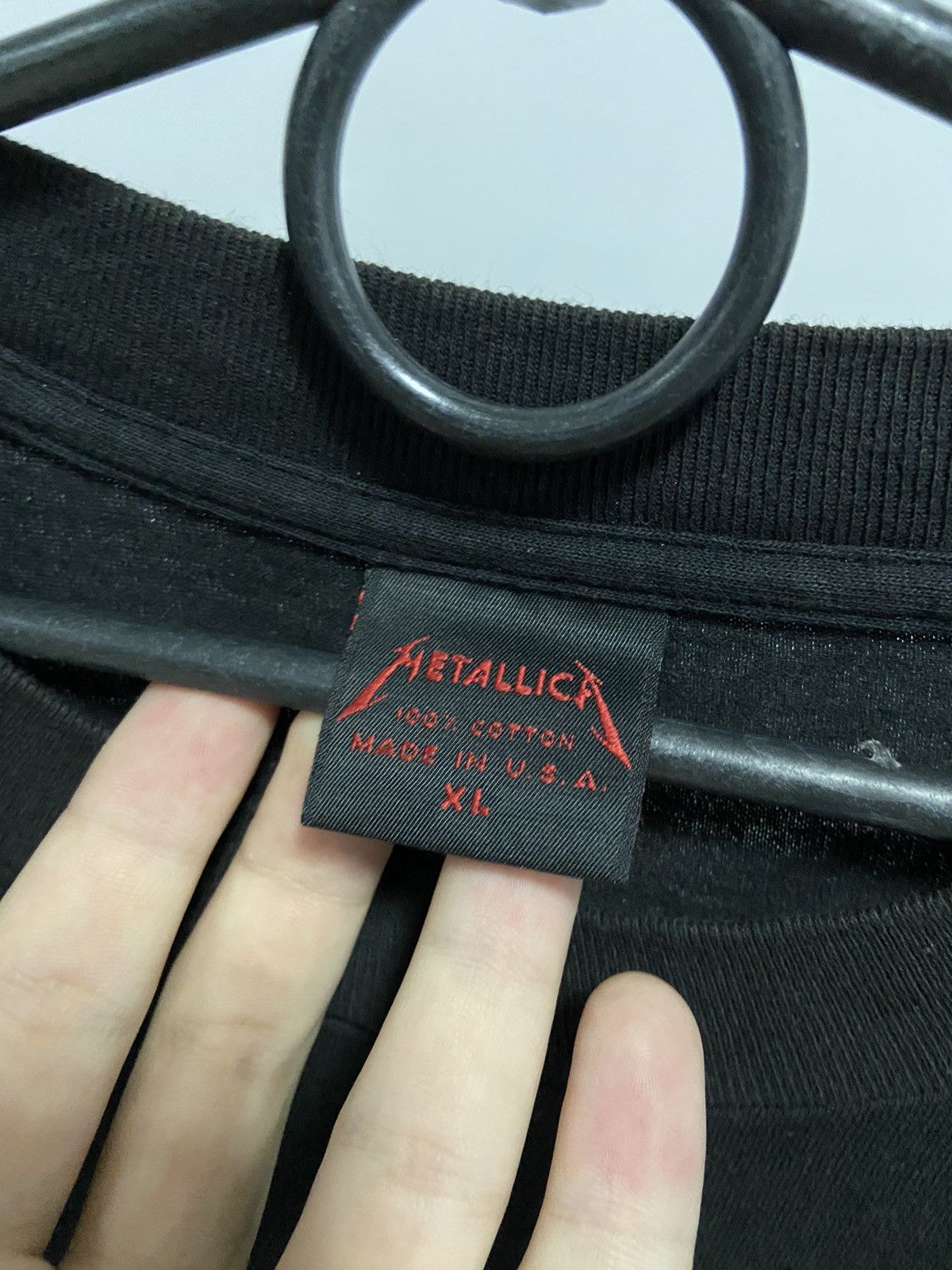 Metallica × Vintage Metallica the club 1994 Vintage T shirt Big Logo Rock Size US XL / EU 56 / 4 - 6 Thumbnail