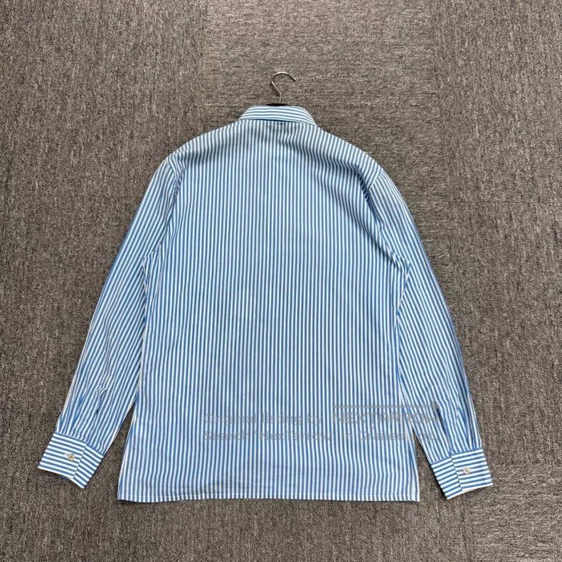 Hermes Hermes size 39 Splash paint floral striped shirt Size US M / EU 48-50 / 2 - 5 Thumbnail