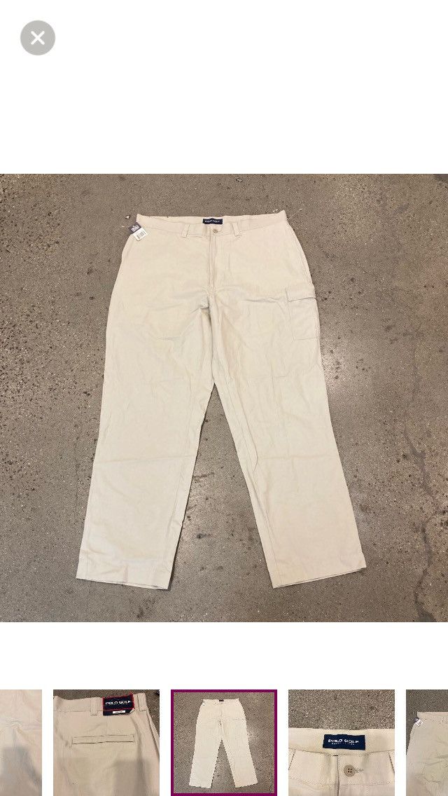 Polo Ralph Lauren Polo Golf Ralph Lauren Pants With Cargo Pocket 38WX32L Size US 38 / EU 54 - 11 Thumbnail