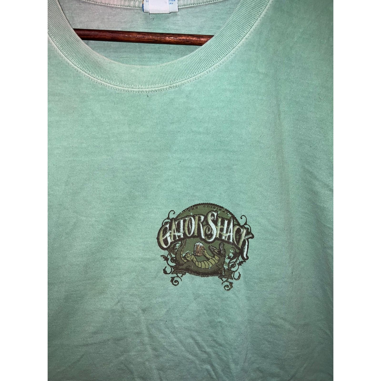Vintage Vintage Crazy Shirts Gator Shack Shirt Swamp Side Grill 2XL Size US XXL / EU 58 / 5 - 3 Thumbnail