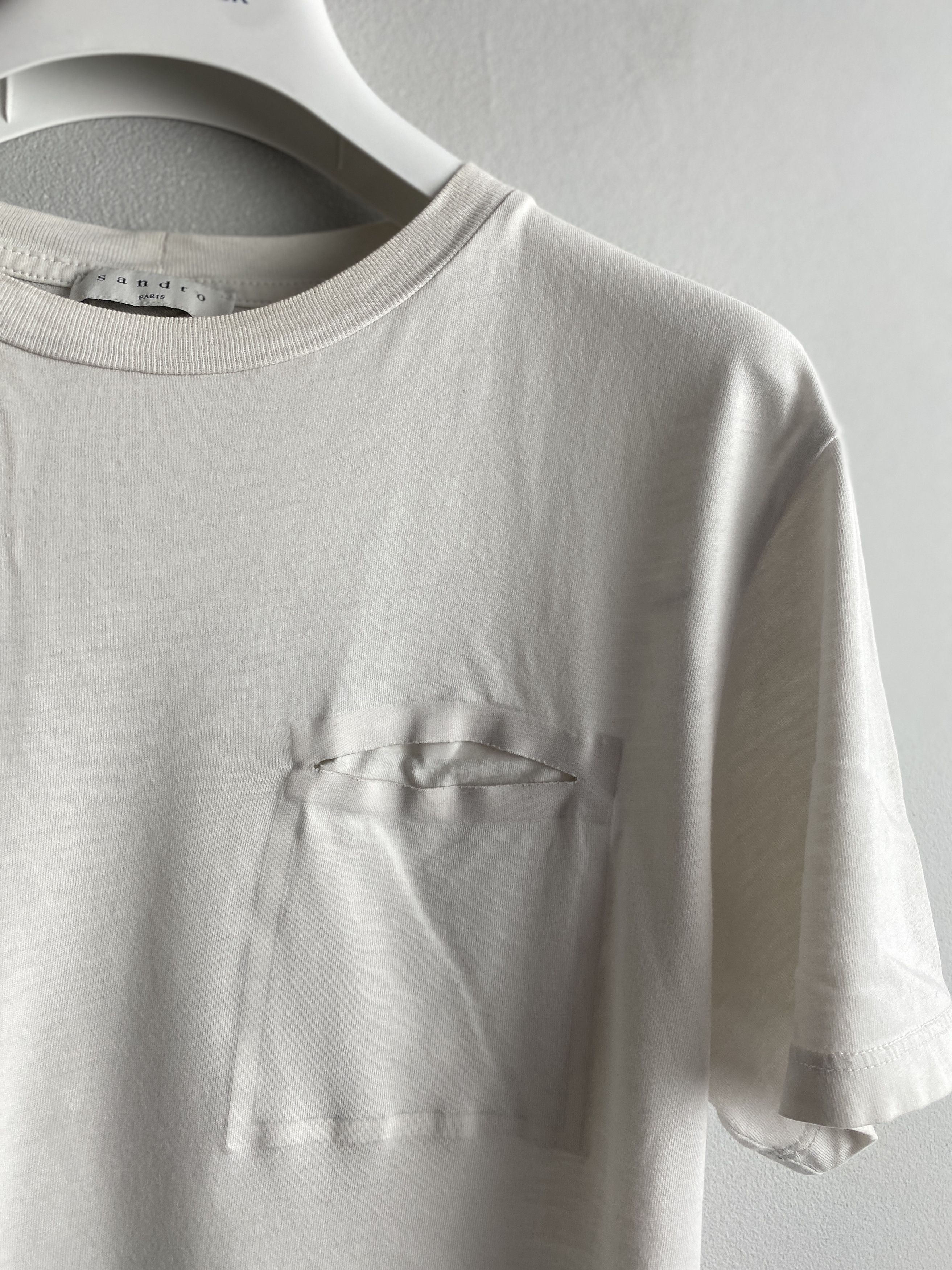 Sandro Sandro pocket casual t-shirt tee Size XS / US 0-2 / IT 36-38 - 2 Thumbnail