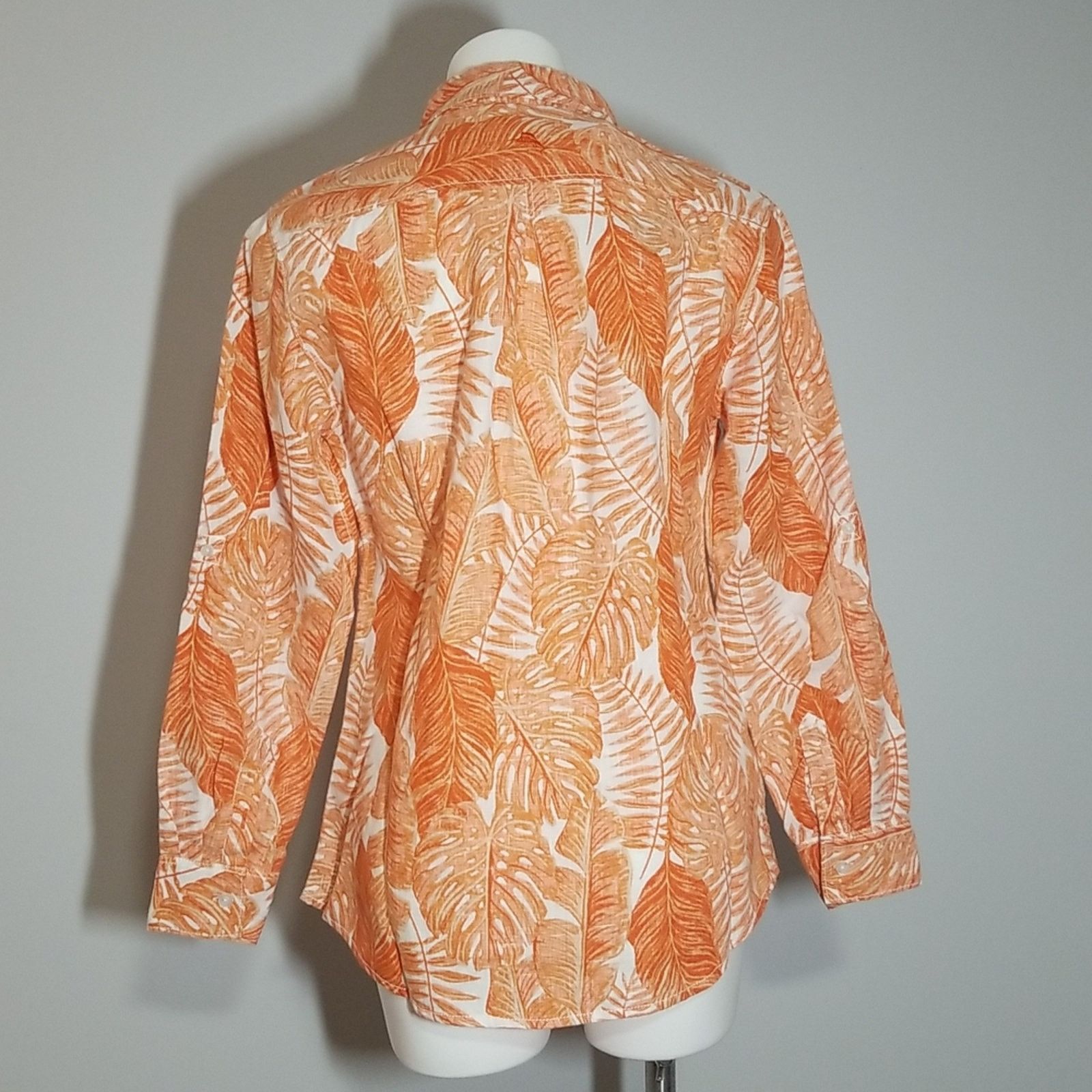 Tommy Bahama Cleveland Browns Tommy Bahama Linen Button Down Shirt Size S / US 4 / IT 40 - 3 Thumbnail