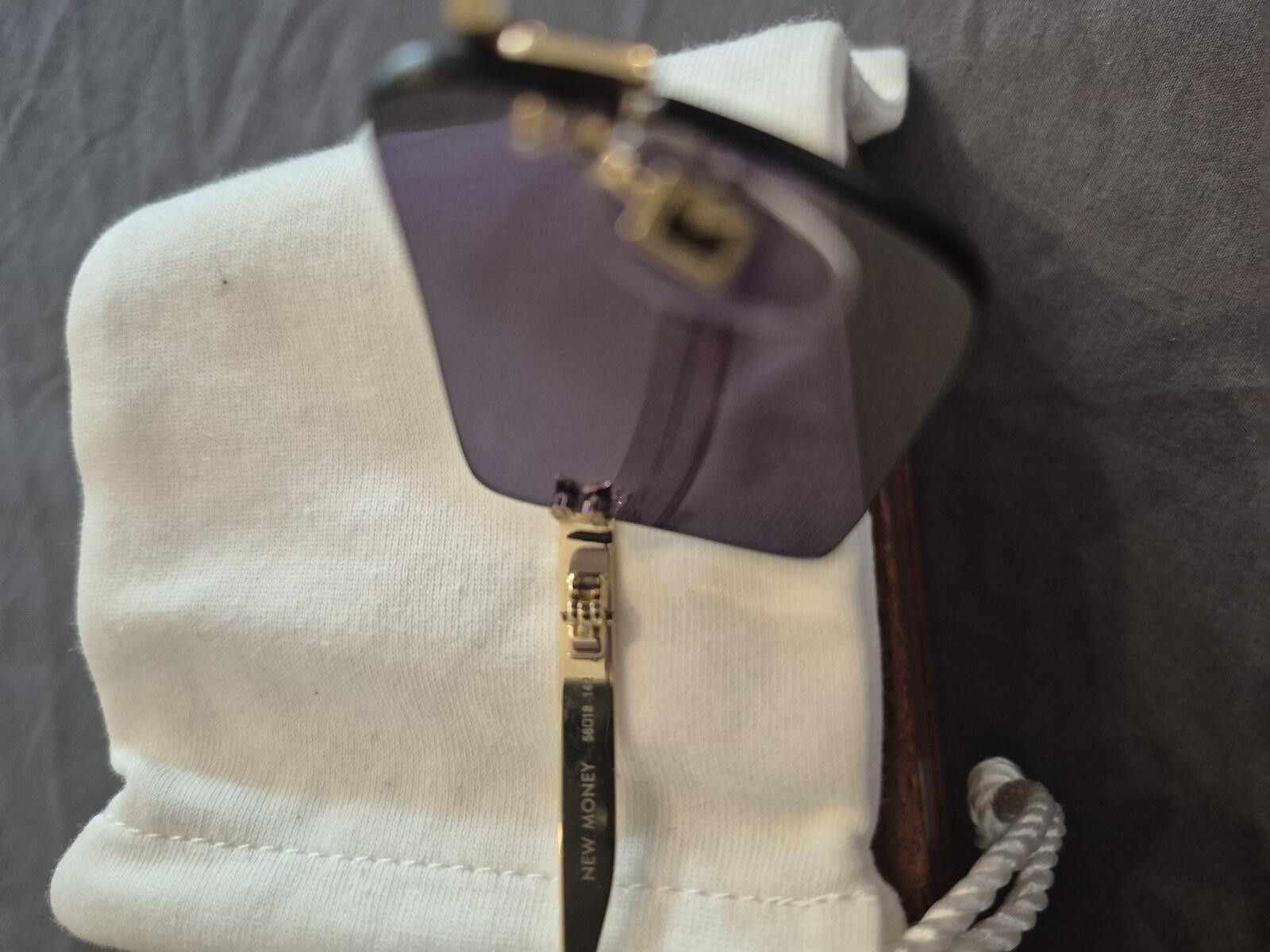 Rhude Rhude Rimless New Money Sunglasses Size ONE SIZE - 8 Thumbnail