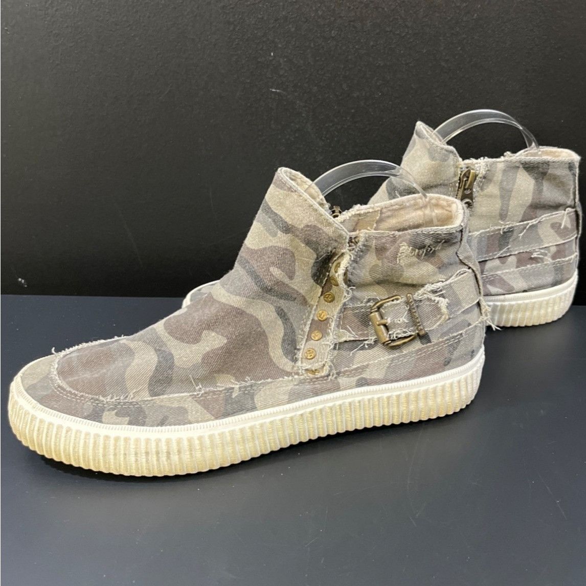 Other Blowfish Malibu Women's Grey Camo Shoes/Sneakers Sz 8M SKU 5 Size US 8 / IT 38 - 2 Thumbnail