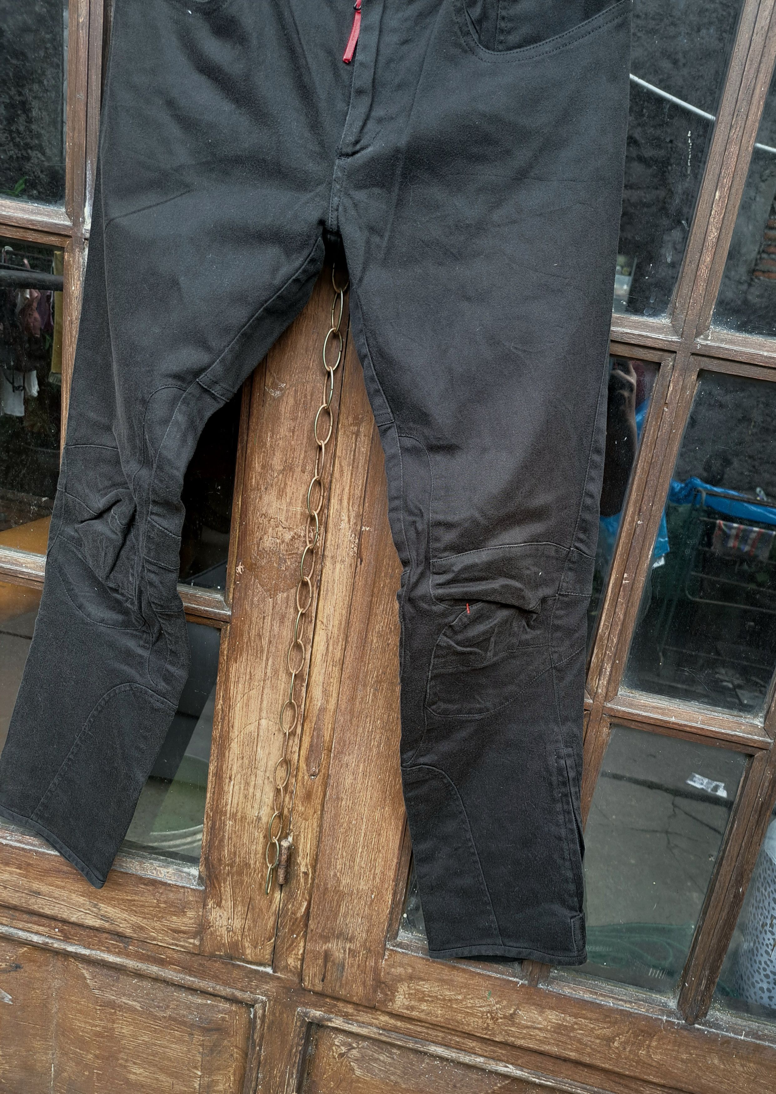 SHINICHIRO ARAKAWA Shinichiro Arakawa Panelled Motorcycle Pants Mens Small Size US 30 / EU 46 - 6 Thumbnail