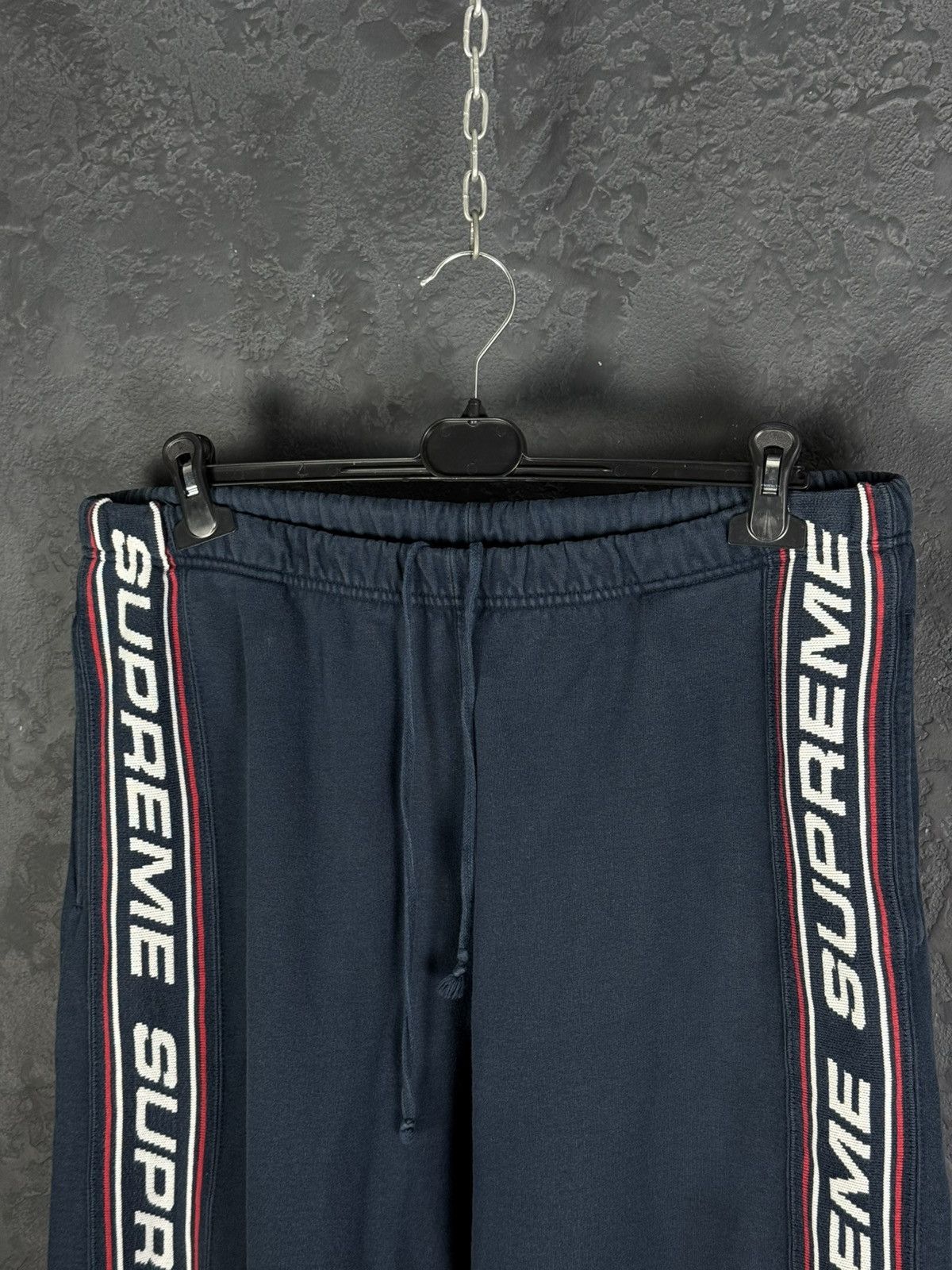 Supreme Supreme Text Rib Sweatpant Size XL Size US 37 - 4 Thumbnail
