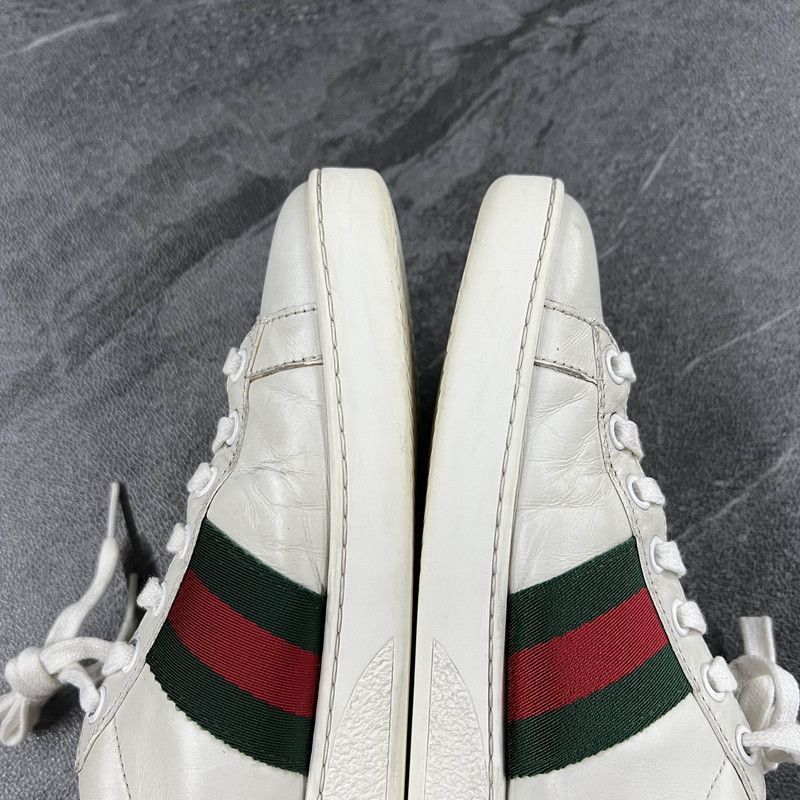 Gucci Ace Leather Bee Sneakers for Men -2508