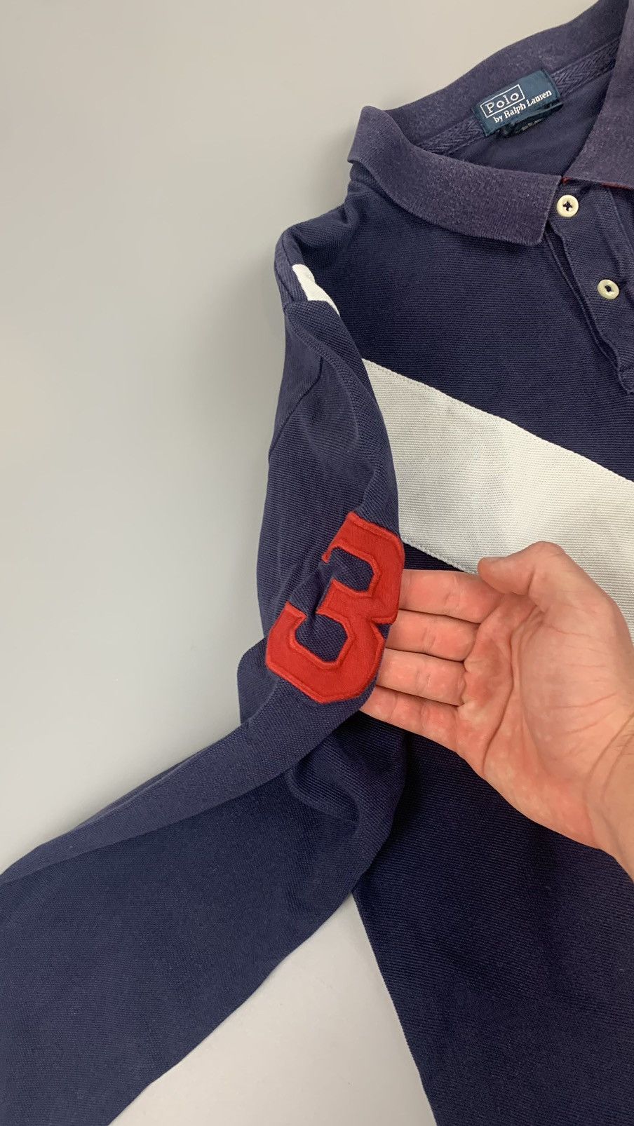 Polo Ralph Lauren × Rugby Ralph Lauren × Vintage Vintage Polo Ralph Lauren Rugby Polo Shirt Size US M / EU 48-50 / 2 - 3 Thumbnail