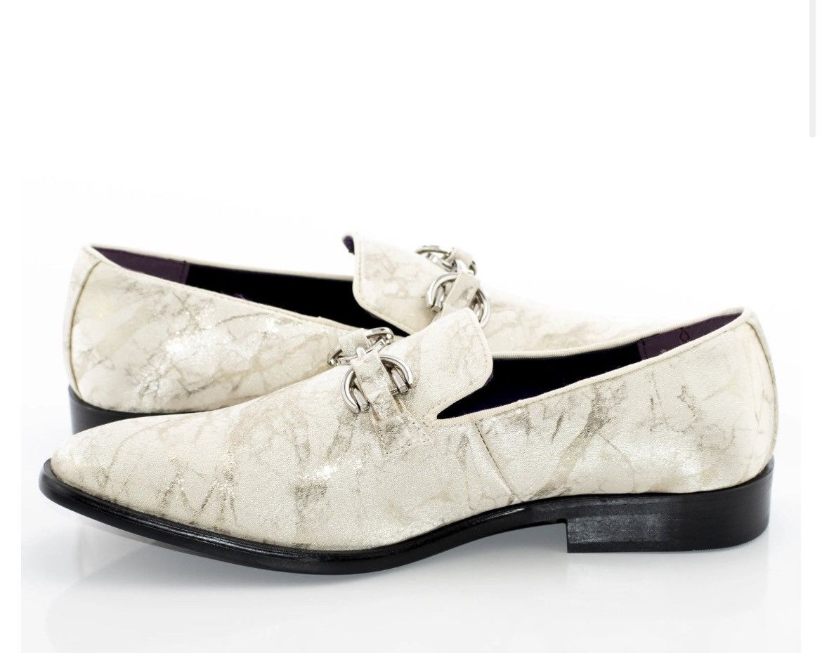 Other Dolce Vita Champagne Distressed Bit Smoking Loafer Size US 10 / EU 43 - 3 Thumbnail