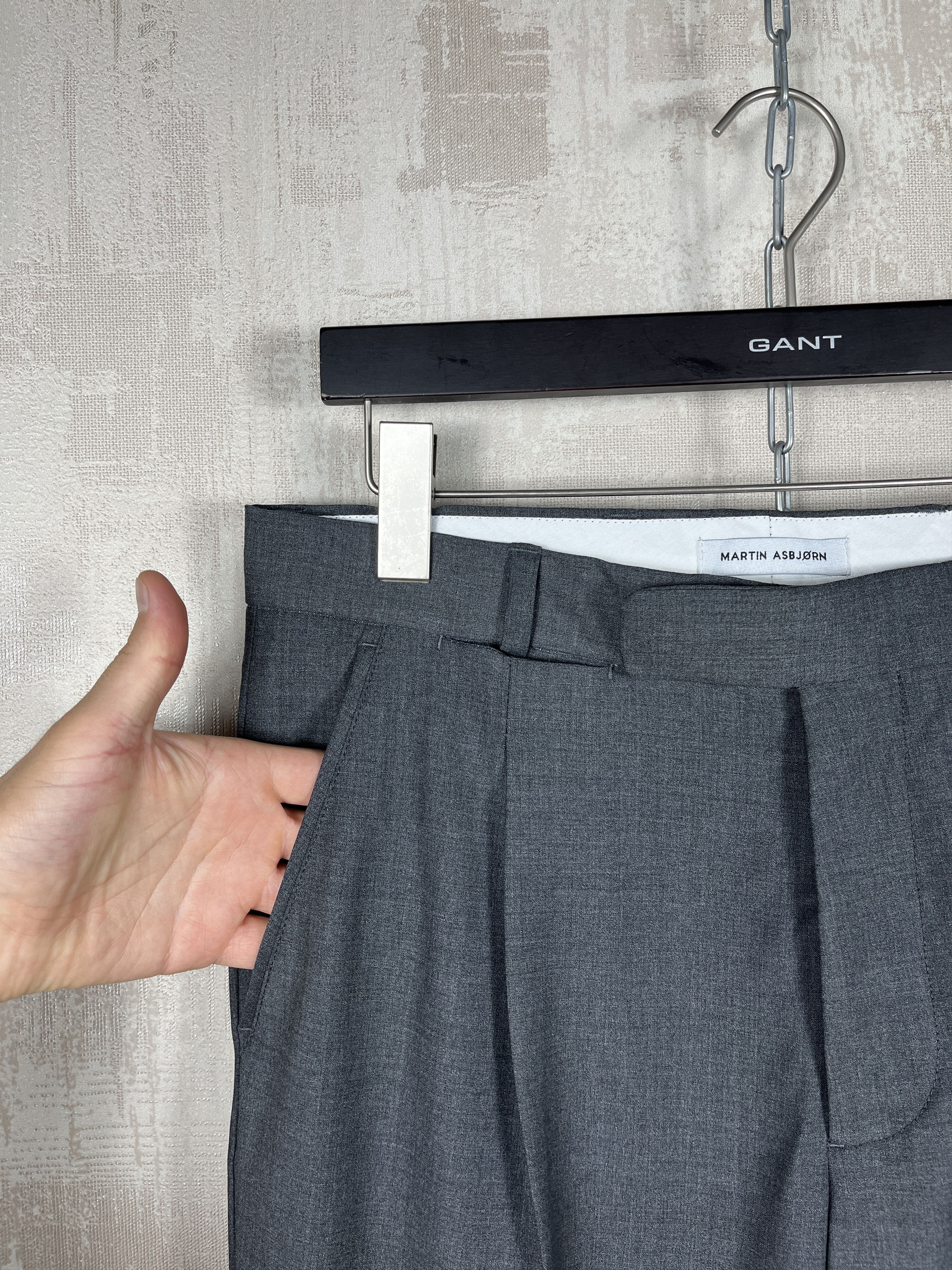 Designer × Martin Asbjorn × Our Legacy Martin Asbjorn Cotton Chinos Pants Trousers Size 48 (M) Size US 32 / EU 48 - 4 Thumbnail
