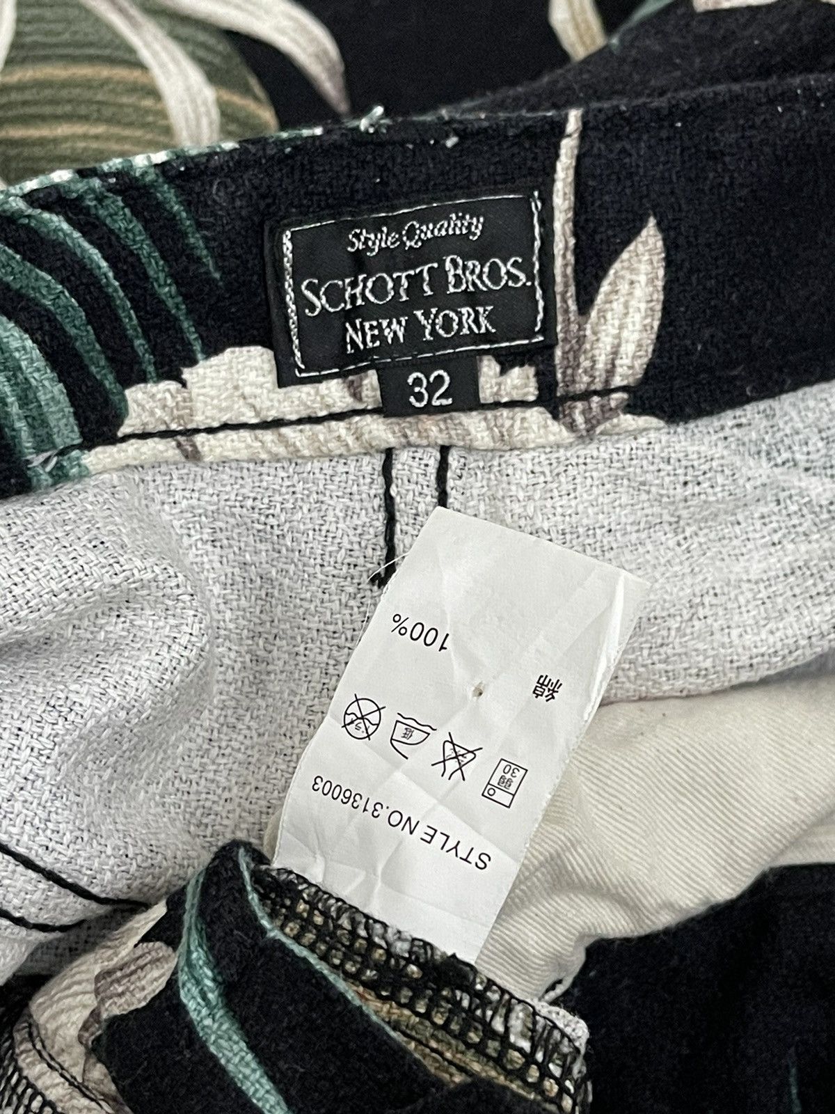 Schott Schott Bros New York Floral Short Pant Size US 32 / EU 48 - 6 Thumbnail