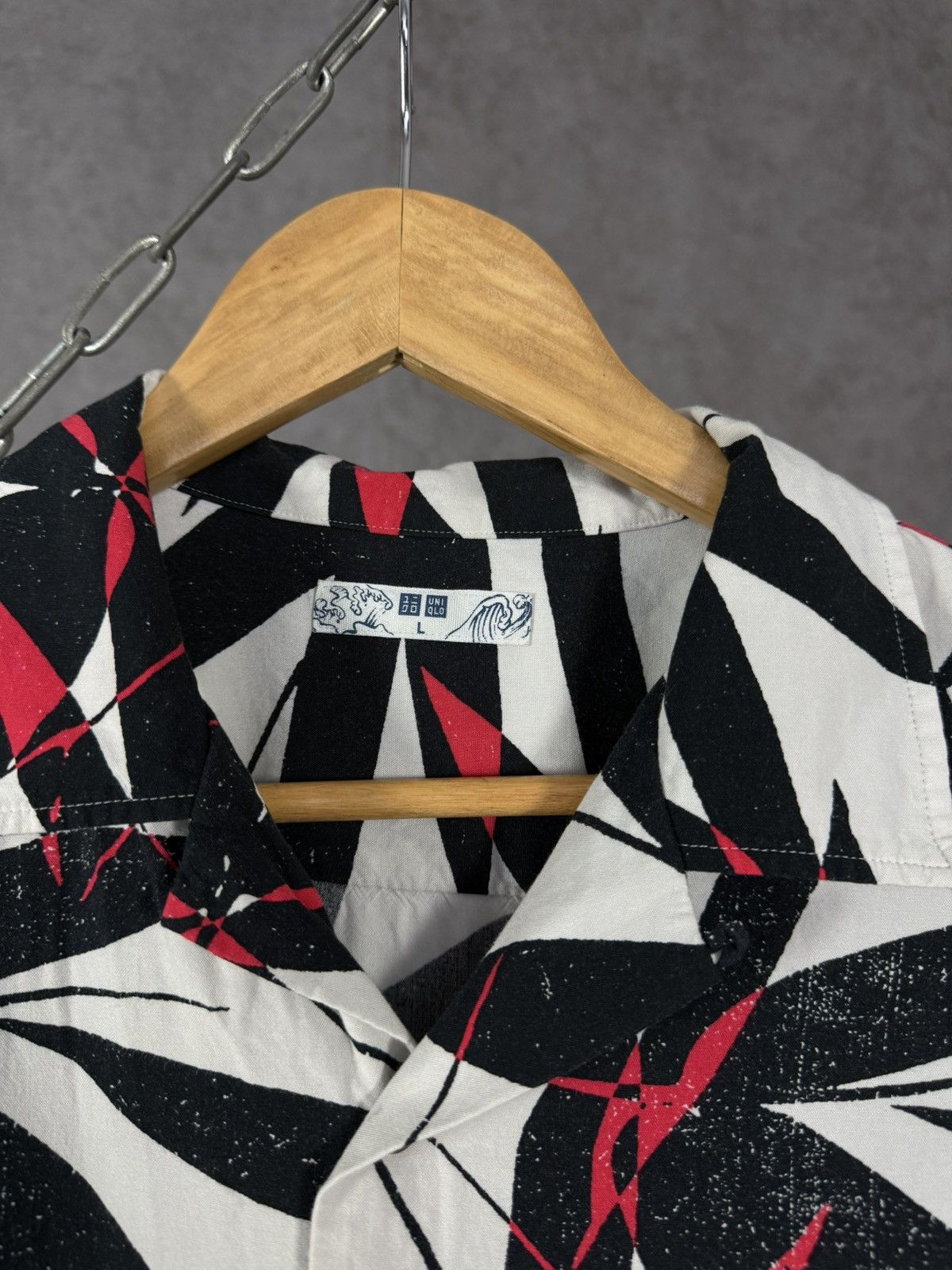 Uniqlo Uniqlo japanese art crazy hawaiian shirt Size US L / EU 52-54 / 3 - 3 Thumbnail