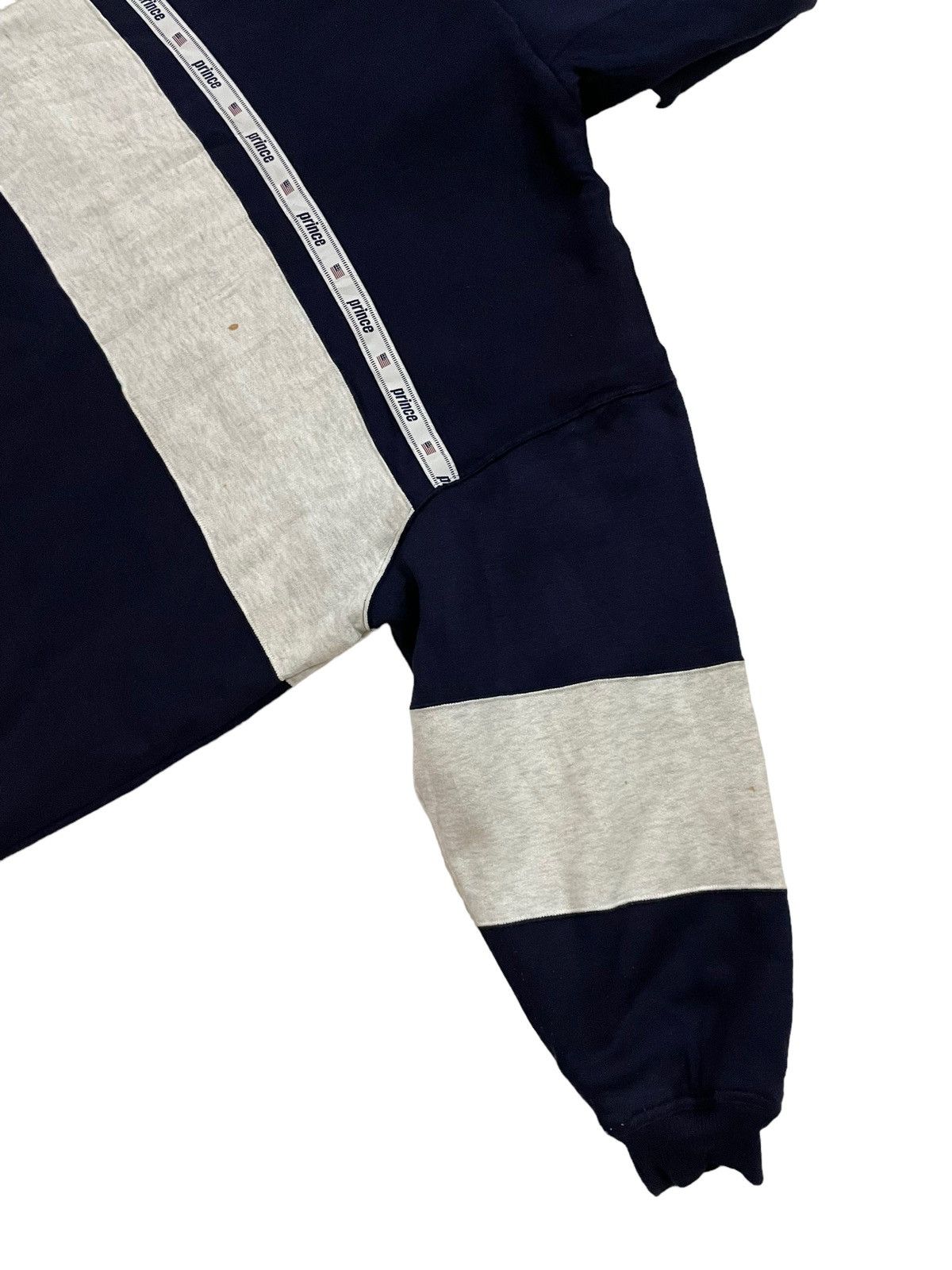 Prince × Vintage Vintage 90s Prince Tennis Faux Fleece Zip-up Hoodie Jacket Size US L / EU 52-54 / 3 - 11 Thumbnail