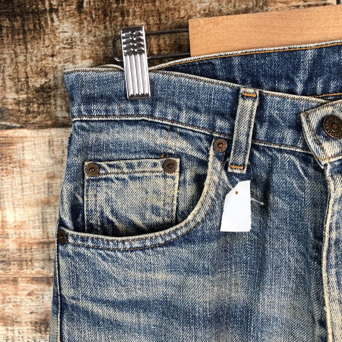 Levi's DLL Levis Blue ripped vintage Denim Pants #C240 Size US 27 - 7 Thumbnail