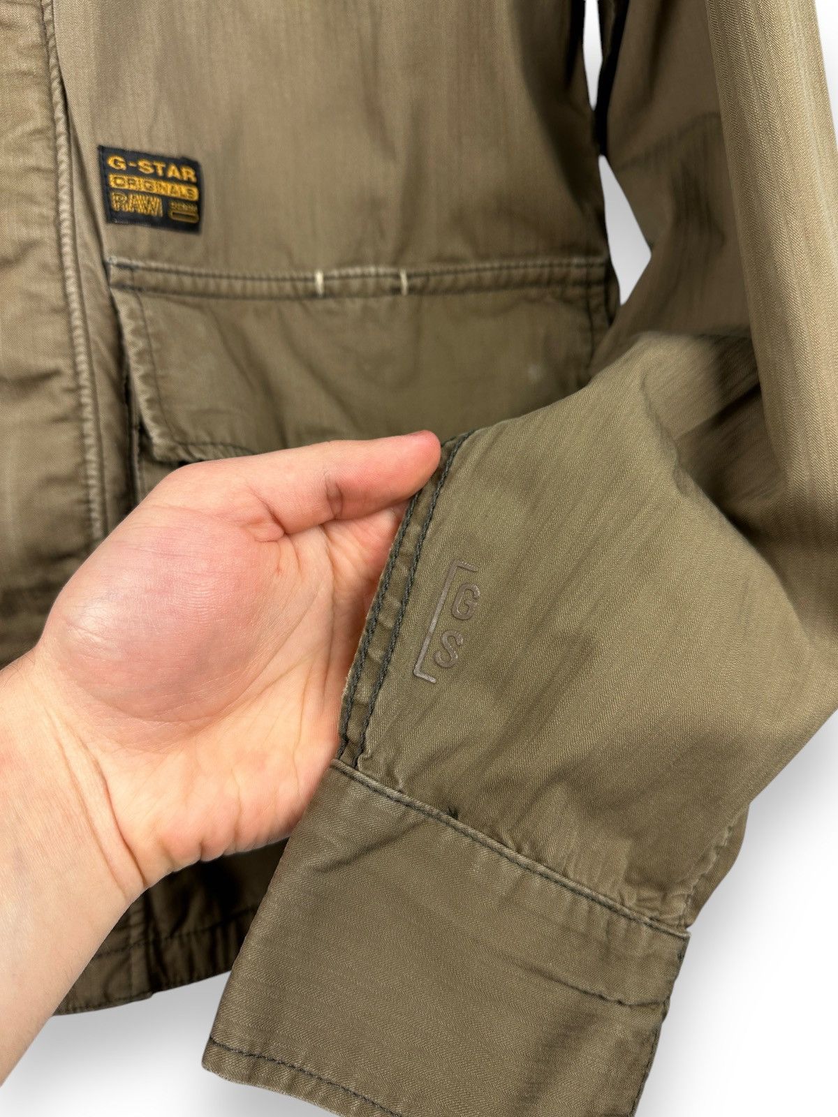 G-Star × Vintage Vintage G-Star Navigator Delta Overshirt Military Jacket Size US XL / EU 56 / 4 - 12 Thumbnail