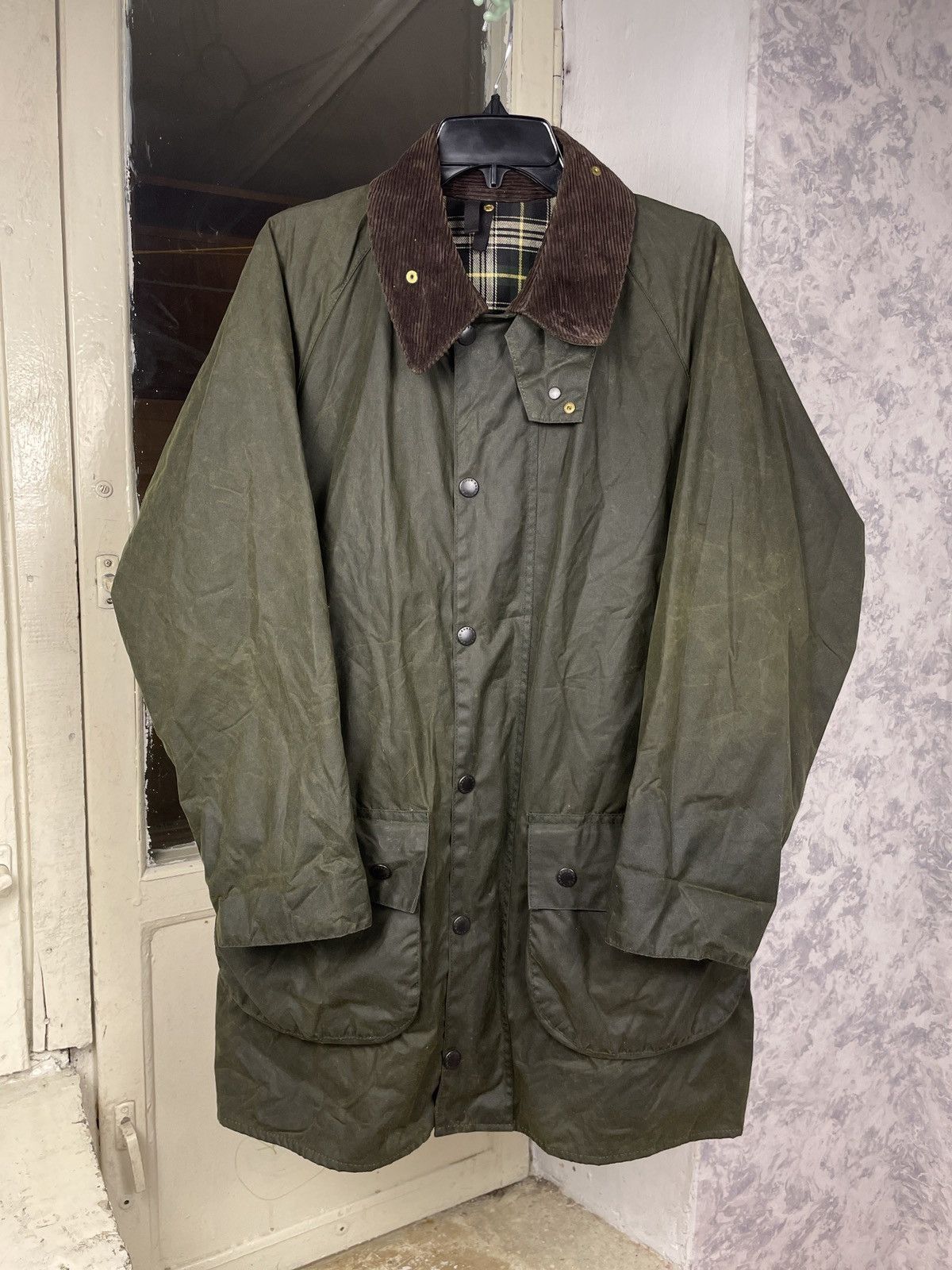 Barbour Bristol Wax Jacket Coat - Brown - XL – Headlock