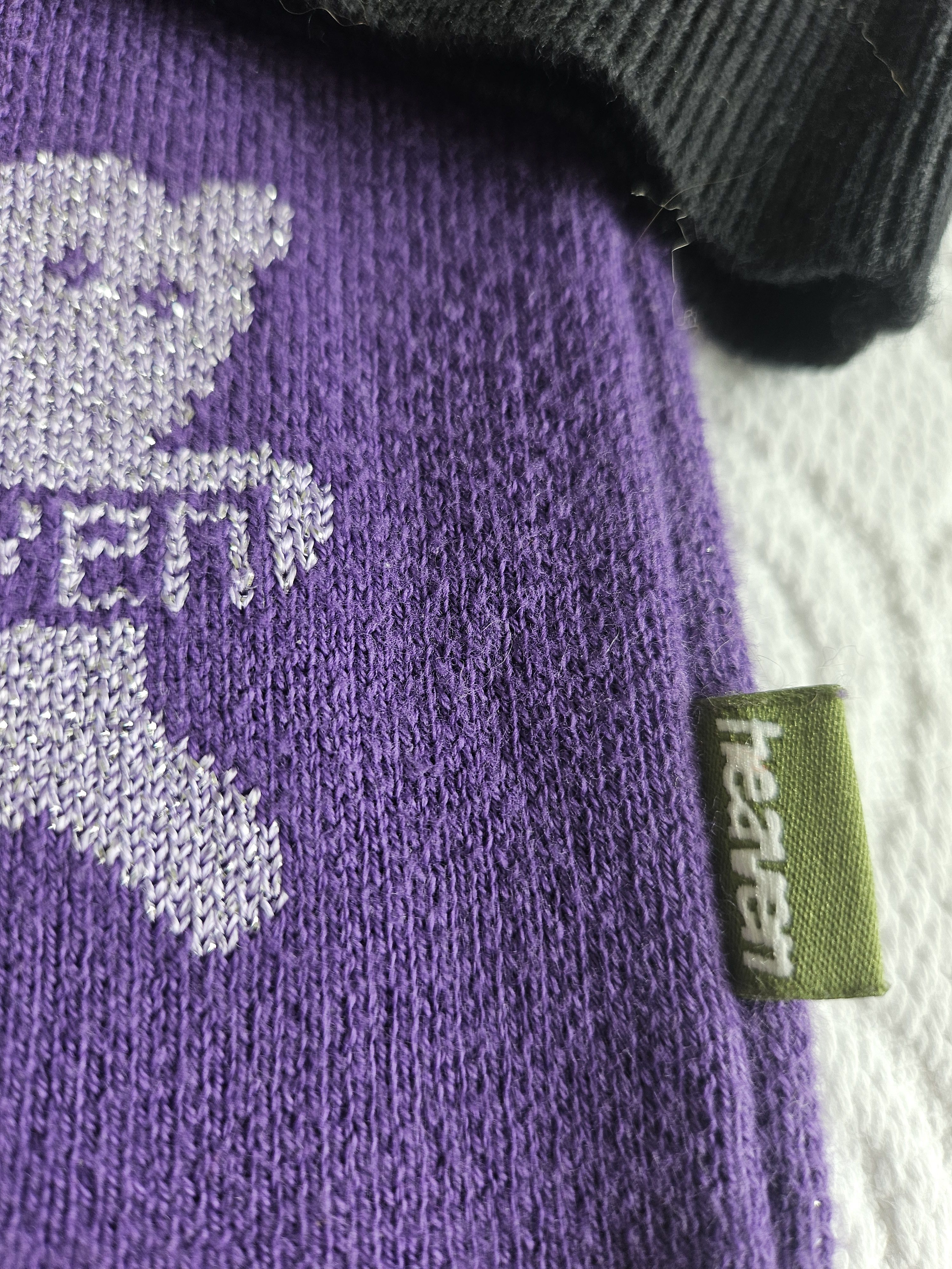 Heaven by Marc Jacobs Heaven by Marc Jacobs purple logo cardigan. Size XL / US 12-14 / IT 48-50 - 4 Thumbnail
