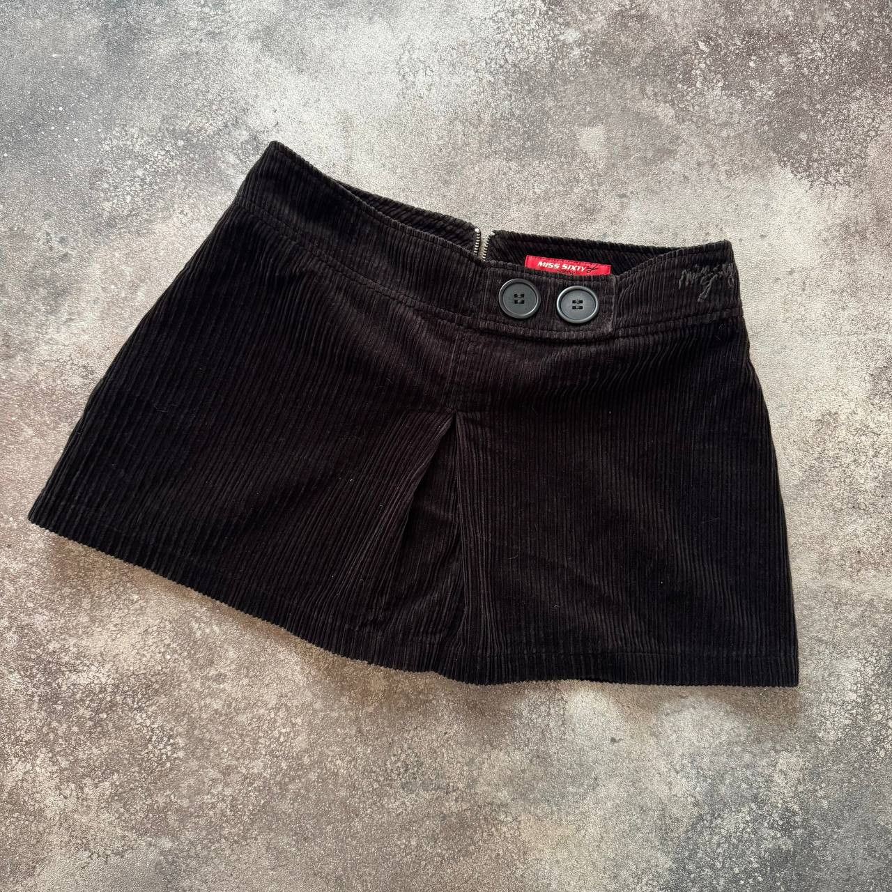 Miss Sixty Y2K Miss Sixty Vintage Corduroy Mini Skirt Size 30" / US 8 / IT 44 - 8 Thumbnail