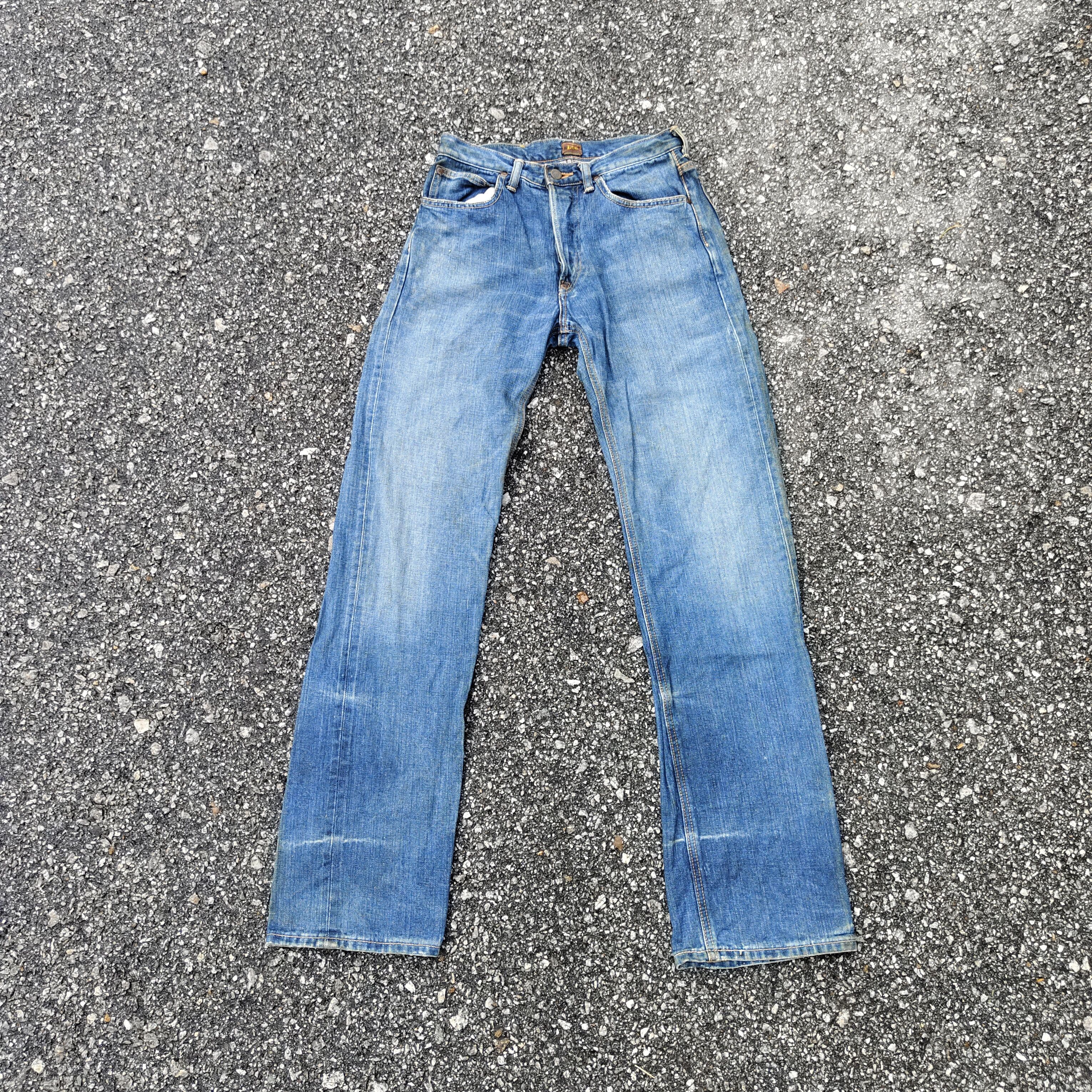 Lee Vintage 90s Lee Center Tag Selvedge Jean Size US 28 / EU 44 - 1 Thumbnail