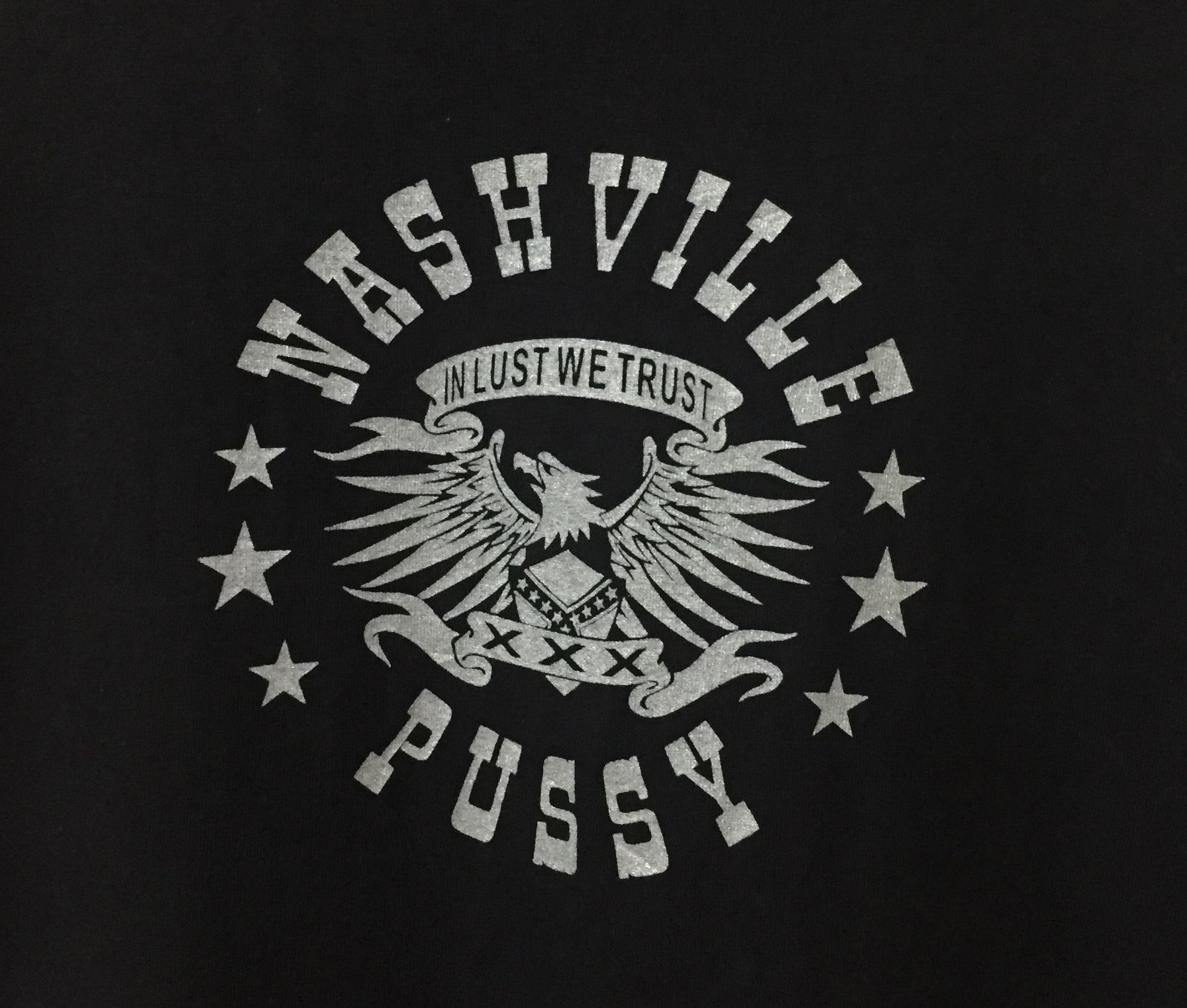 Band Tees × Vintage VINTAGE NASHVILLE PUSSY AMERICAN ROCK BAND TSHIRT Size US M / EU 48-50 / 2 - 5 Thumbnail