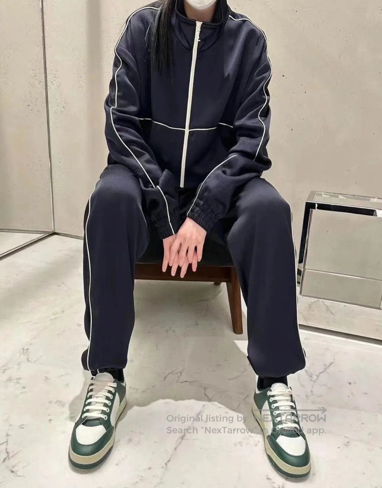 Saint Laurent Paris Saint Laurent YSL Navy Casual Trousers. Size US 34 / EU 50 - 2 Thumbnail