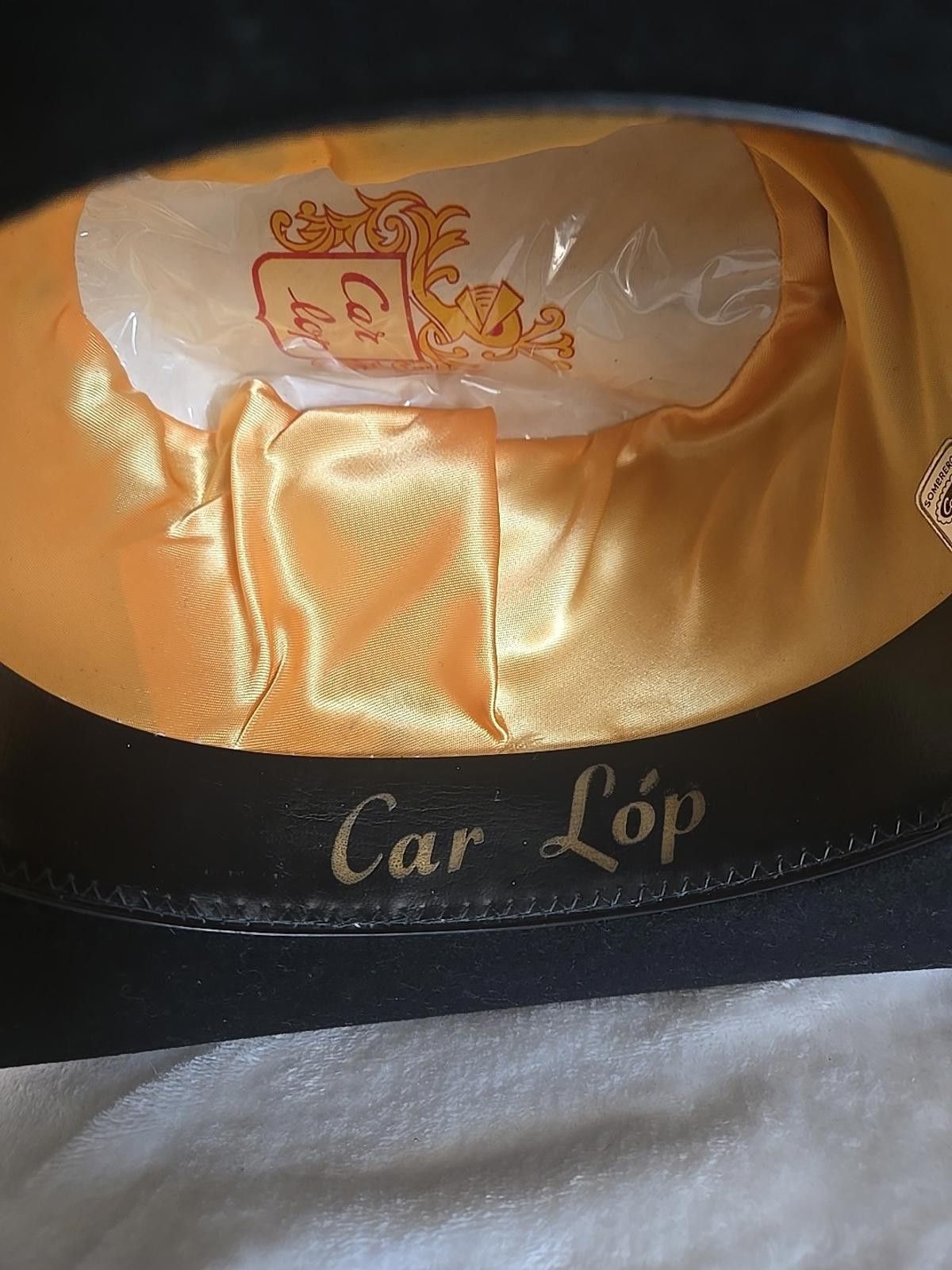Other Vintage Car Lop Western Cowboy Hat Size 54 Leather Lining Size ONE SIZE - 4 Thumbnail