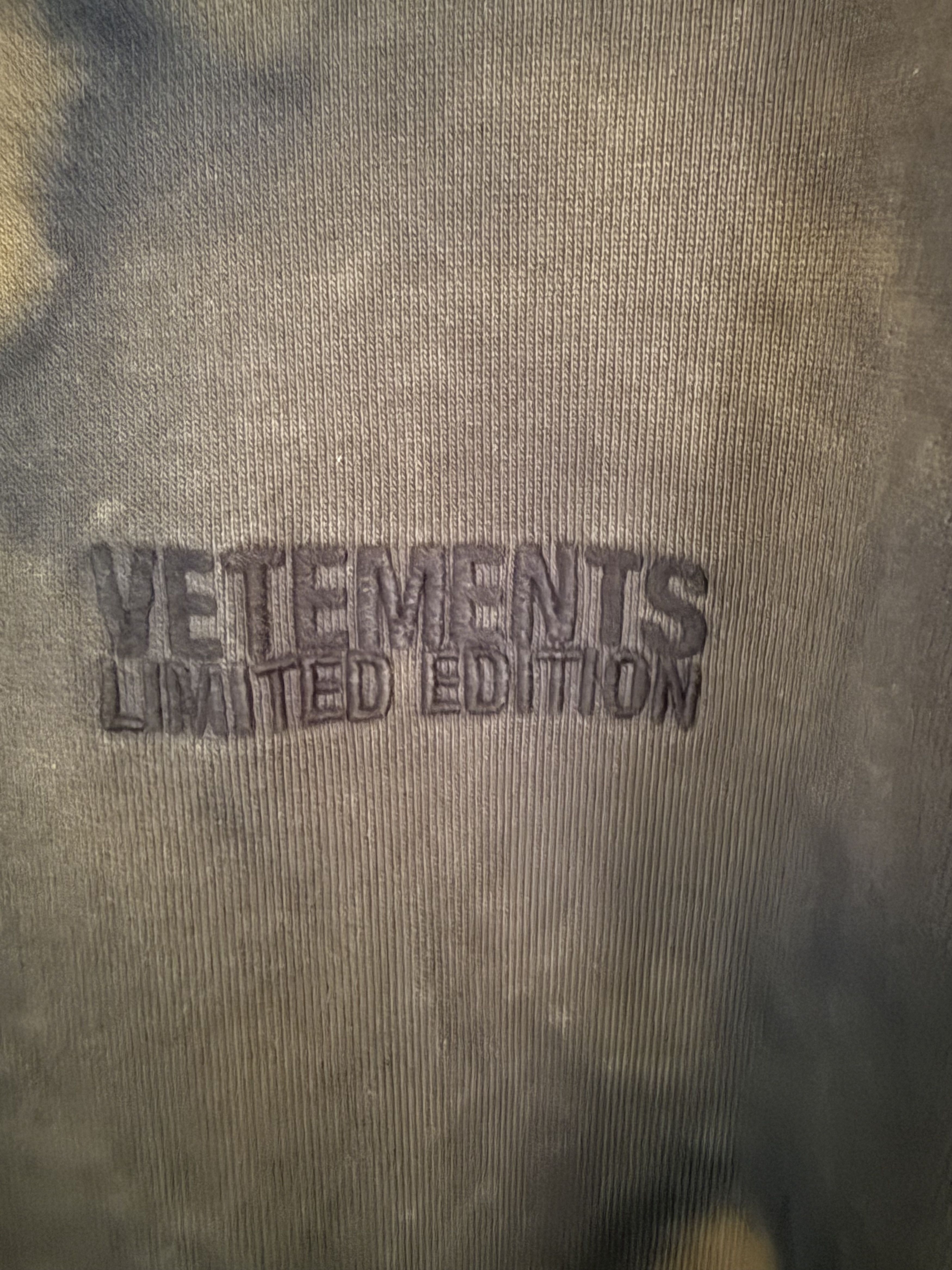 Vetements Overbleached Cotton Hoodie Size US L / EU 52-54 / 3 - 10 Thumbnail