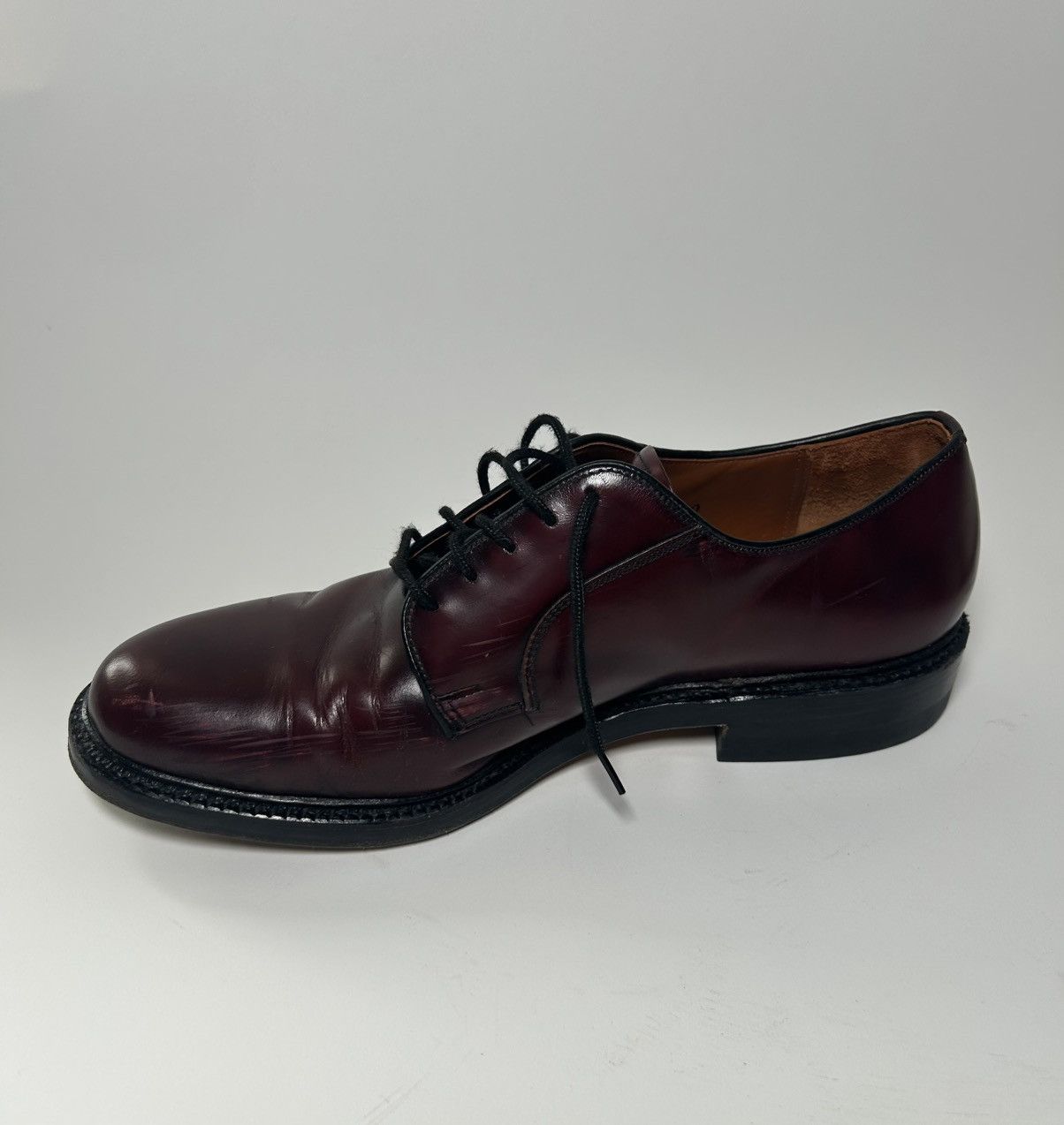 Dack's Dack’s Red Leather Derbies Size US 11.5 / EU 44-45 - 7 Thumbnail