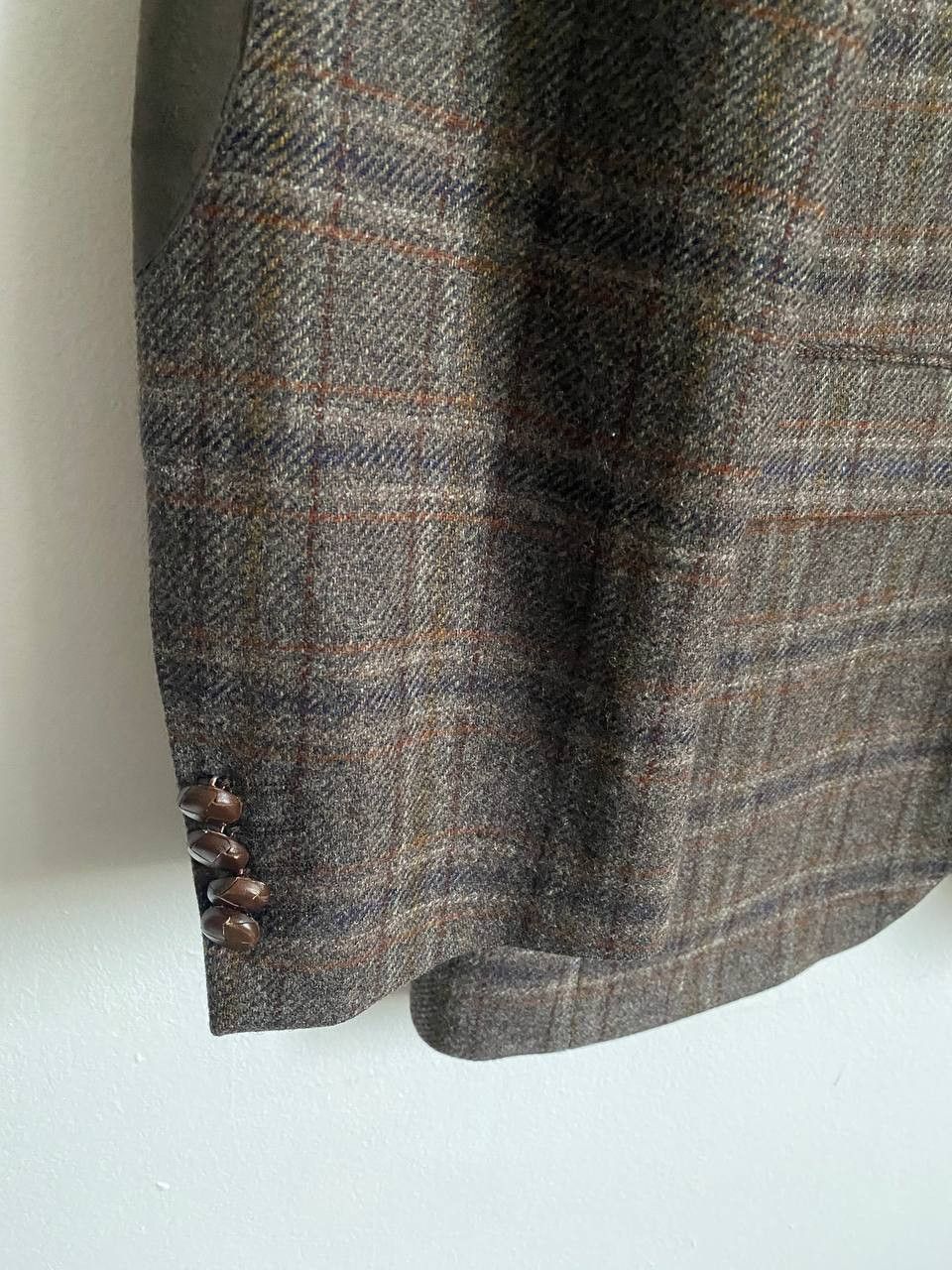 Paulrose Paul Rosen wool checked jacket size 50 Size 50R - 4 Thumbnail