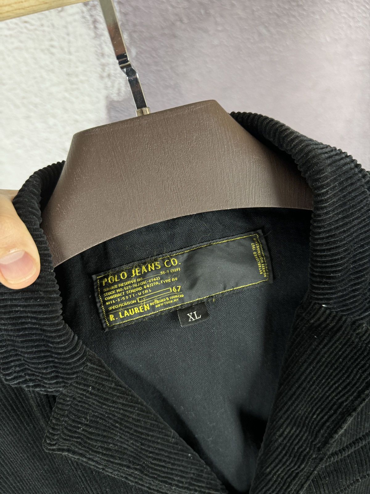 Polo Ralph Lauren × Vintage Polo Jeans Company Ralph Lauren Corduroy Jacket Blazer Size US XL / EU 56 / 4 - 12 Thumbnail