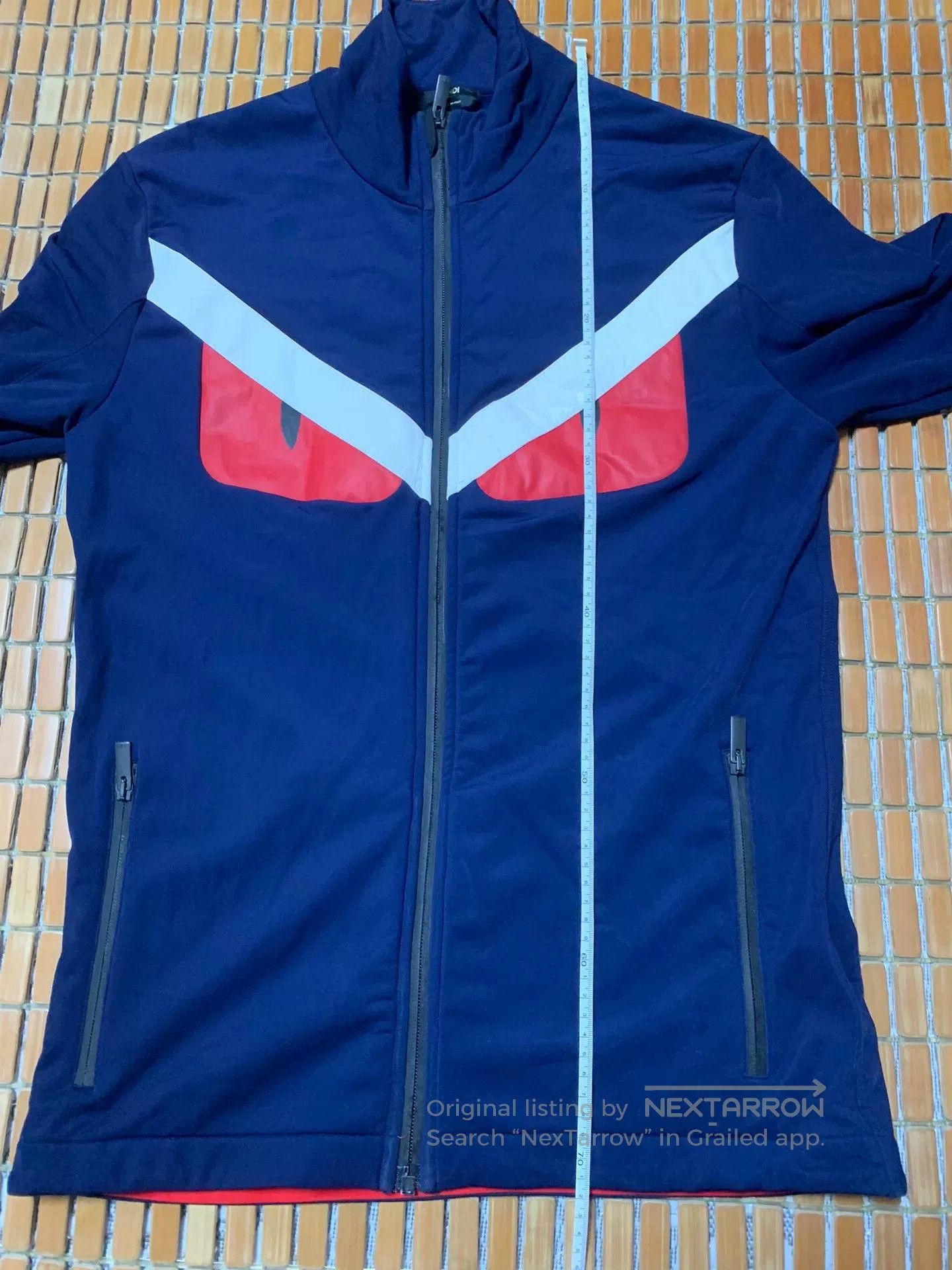 Fendi FENDI Slim Fit Devil Hoodie Jacket. Size US M / EU 48-50 / 2 - 7 Thumbnail