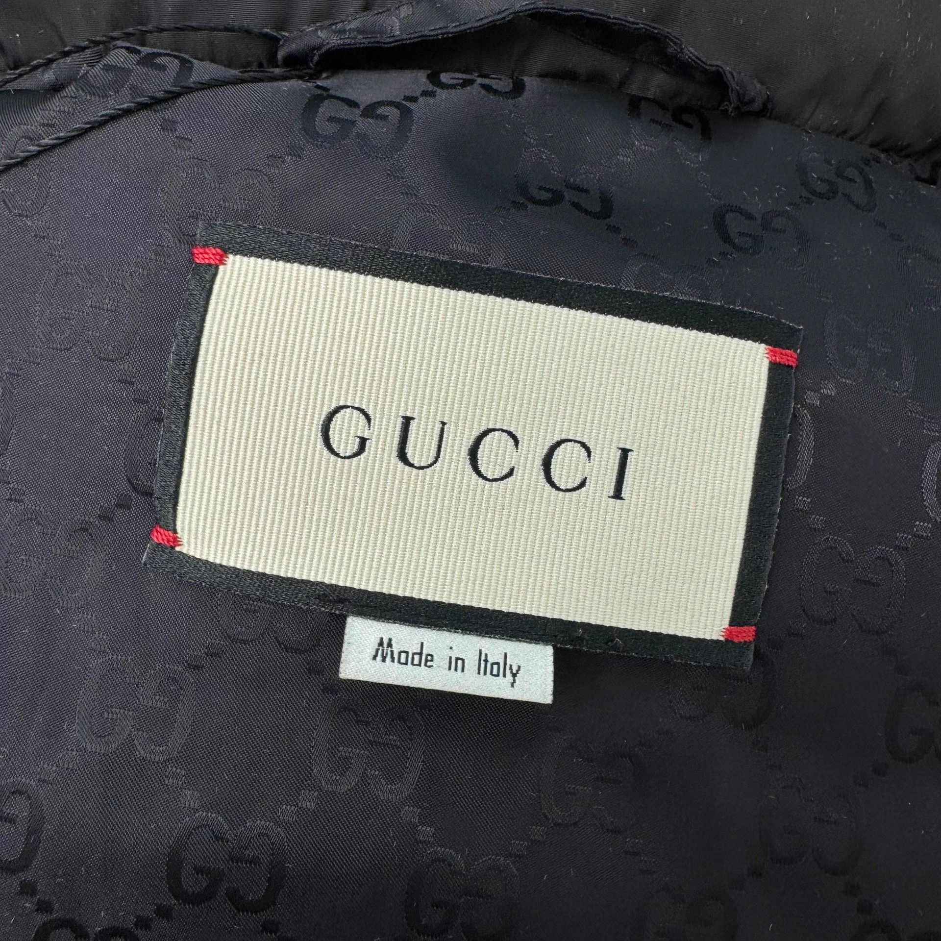 Gucci Gucci black down vest all over print 38 new Size XS / US 0-2 / IT 36-38 - 6 Thumbnail