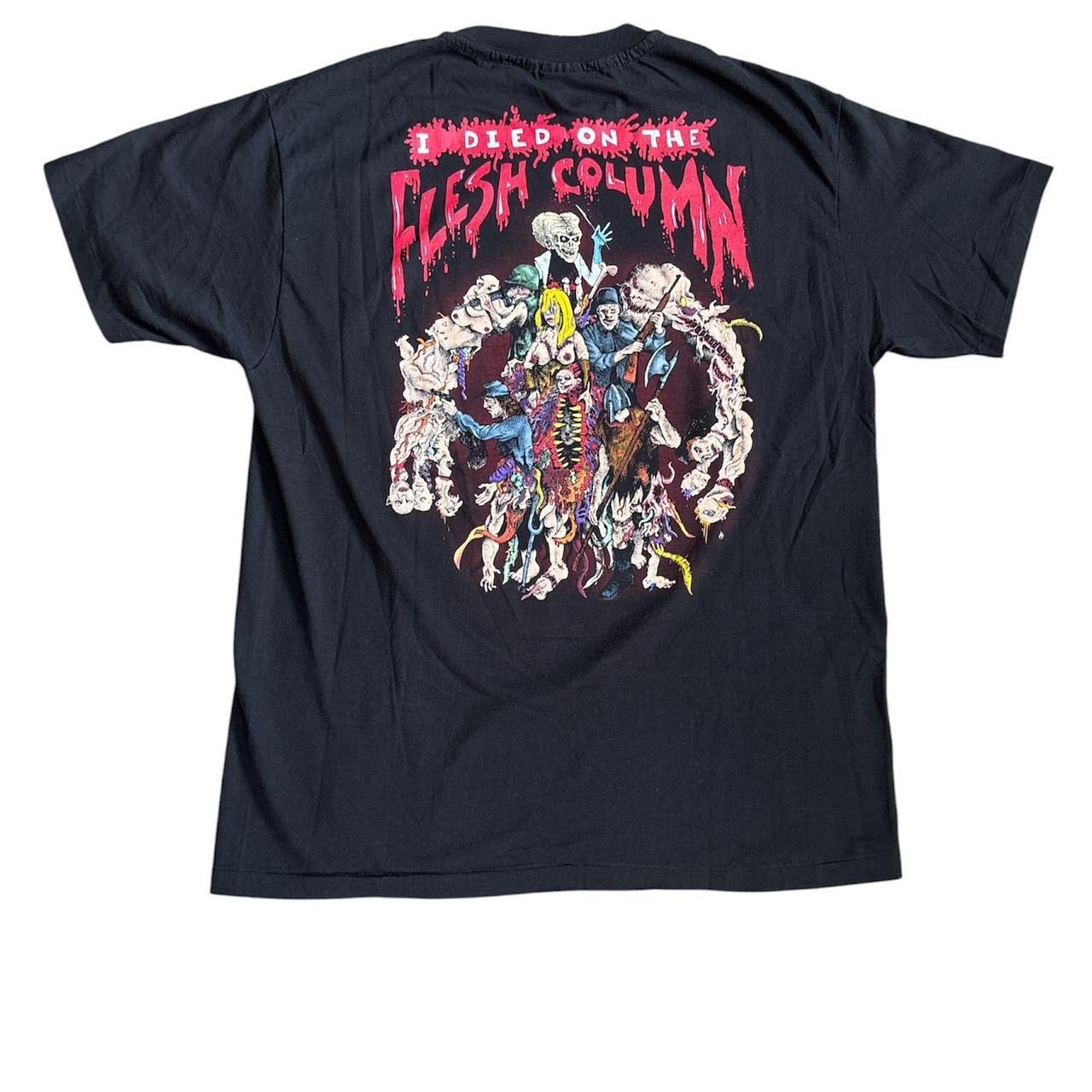 Hanes Gwar Vintage 1994 I Died On The Flesh Column T Shirt Size US XL / EU 56 / 4 - 2 Thumbnail