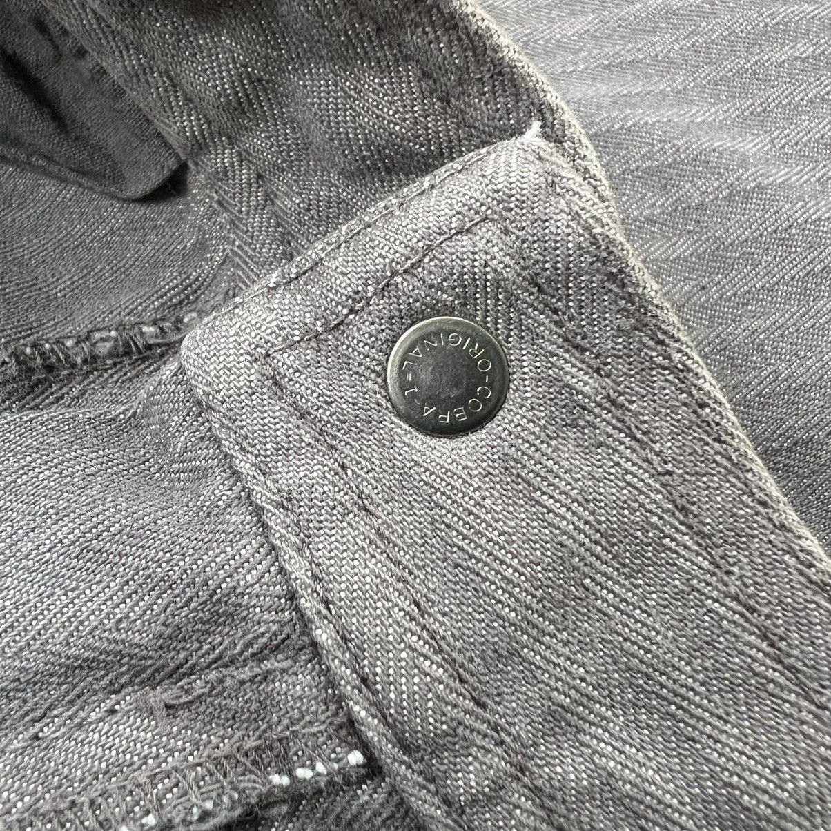 VERRI Verri Washed Snape Panel Pinstripe Regular Fit Pants Size US 34 / EU 50 - 11 Thumbnail