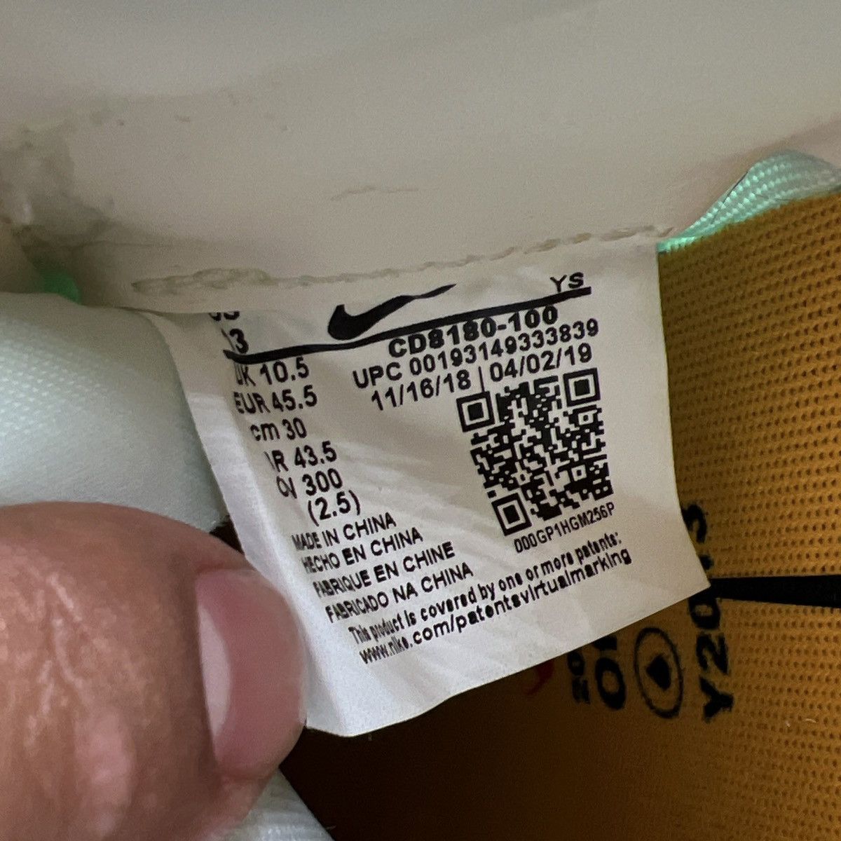 Nike Off white x Wmns waffle racer electric green Size US 13 / EU 46 - 9 Thumbnail