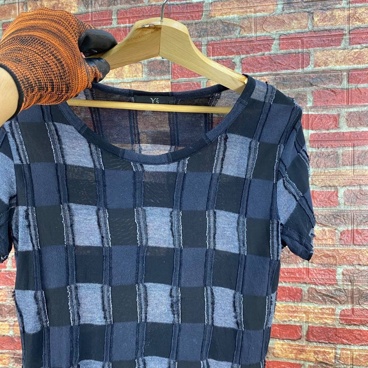 Yohji Yamamoto YS YOHJI YAMAMOTO Archive Deconstructed Checkered Distressed Size M / US 6-8 / IT 42-44 - 4 Thumbnail