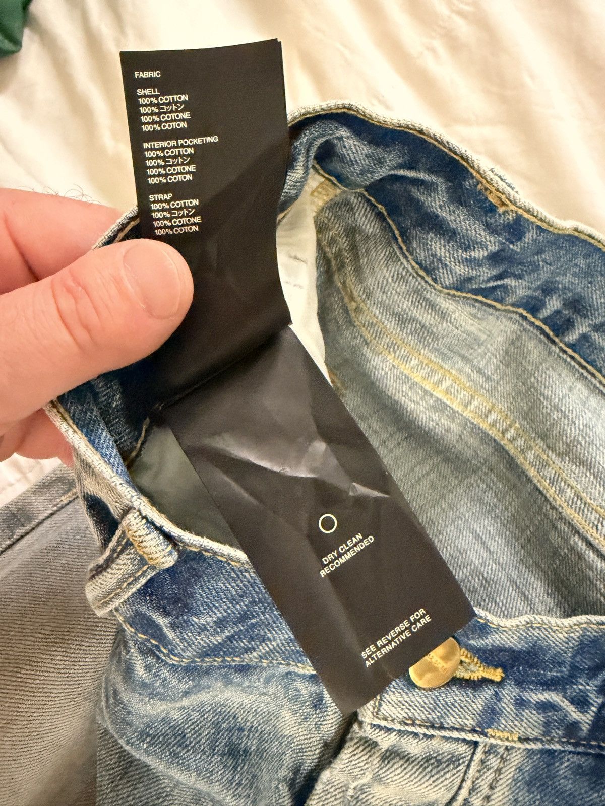 Fear of God Fear of god 6th collection skinny zipper denim jeans Size US 36 / EU 52 - 10 Thumbnail