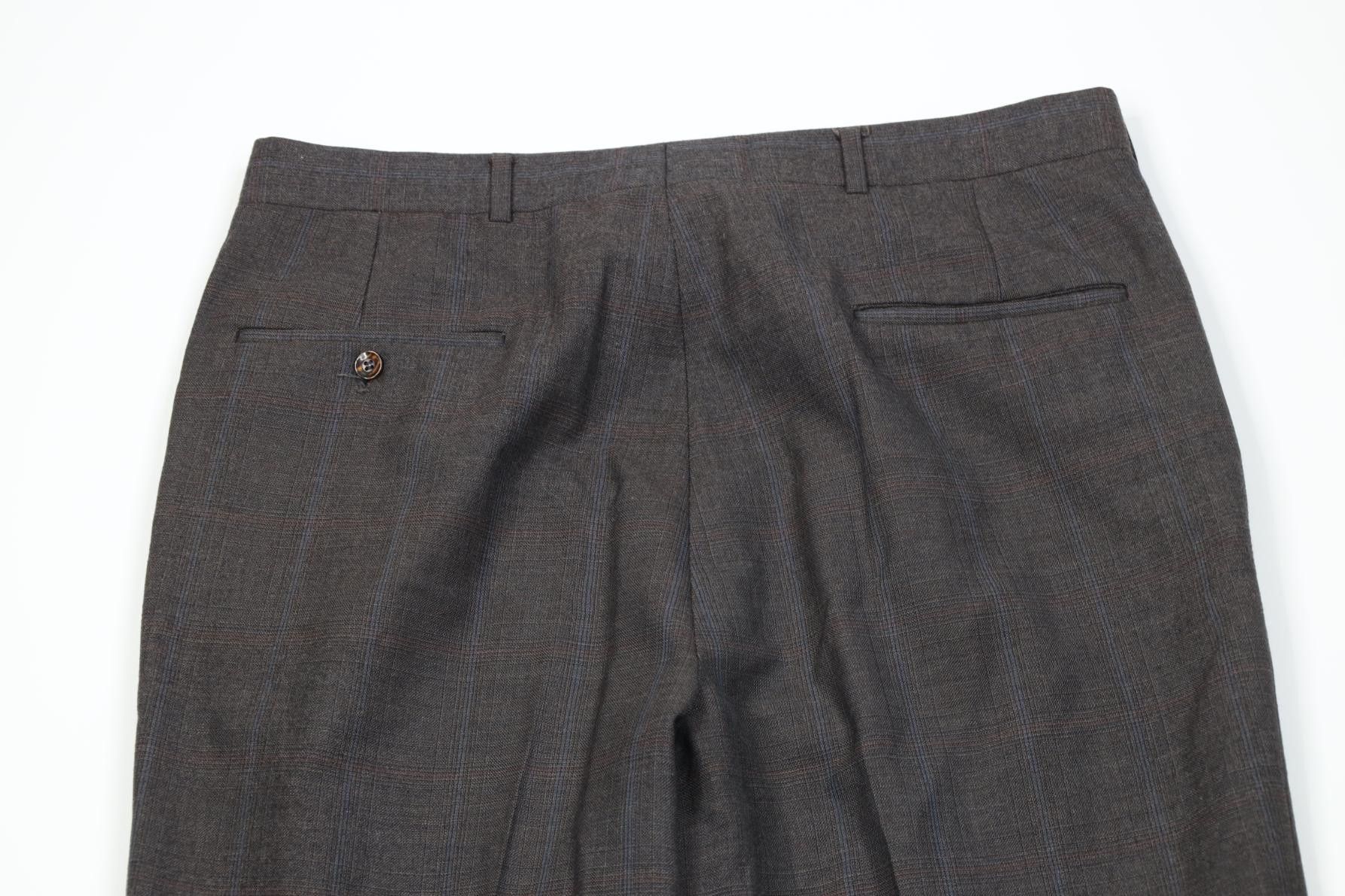 Vintage Vintage 70s Streetwear Heavy Wool Wide Leg Chino Pants USA Size US 36 / EU 52 - 9 Thumbnail