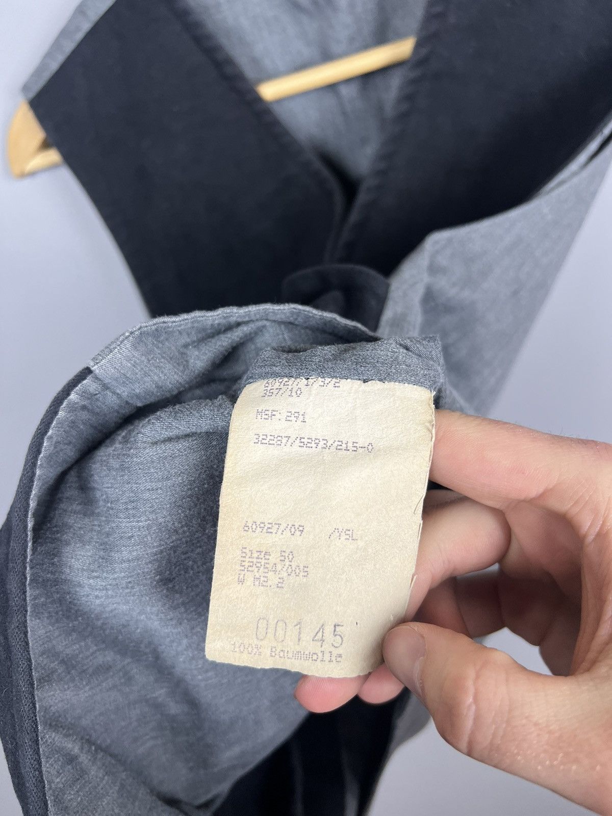 Yves Saint Laurent Vintage Yves Saint Laurent Suit Vest Black Rare Size 48L - 11 Thumbnail