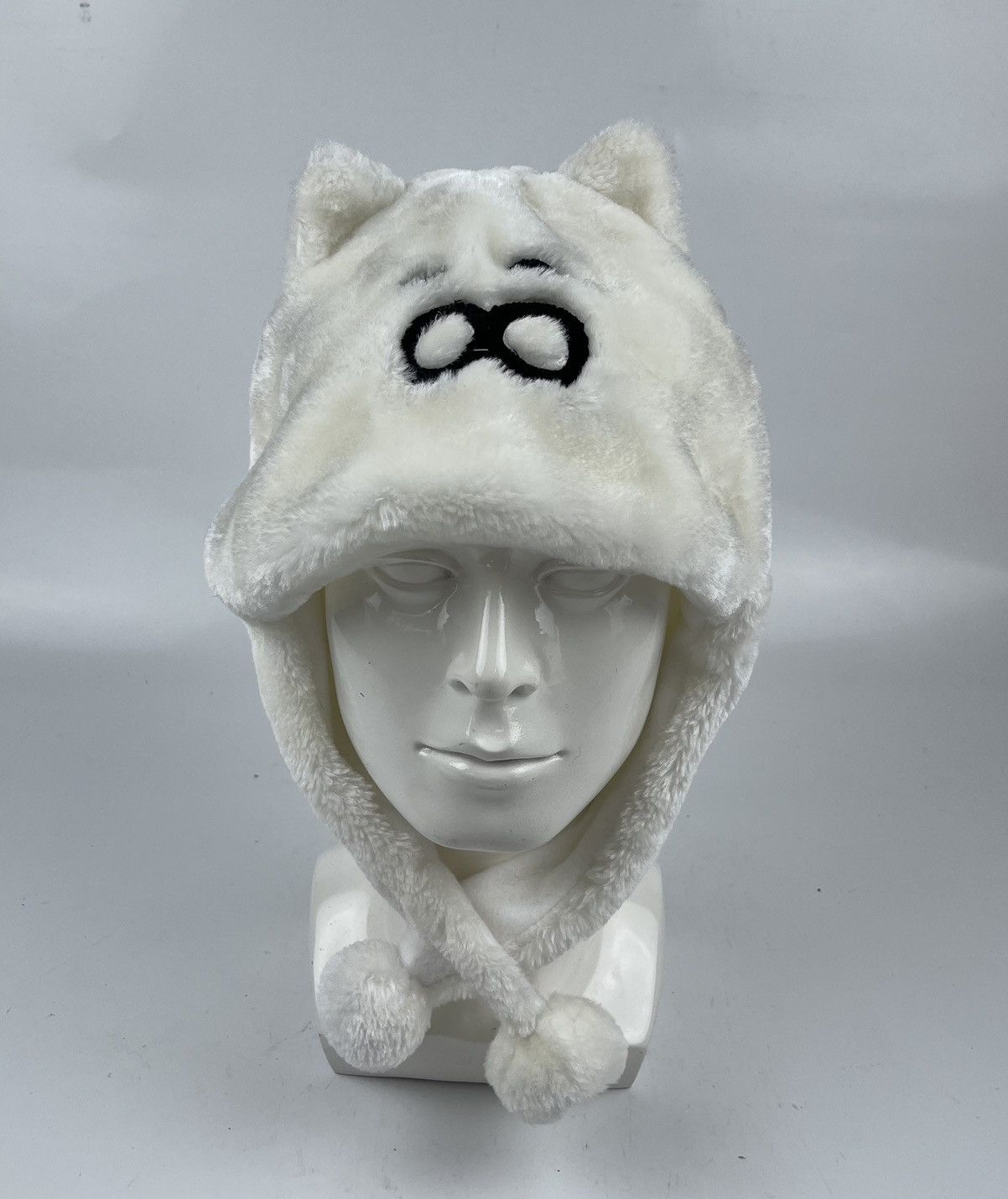 image of Winter Session Anime Winter Hat Beanie Hat Tc15 in White, Men's