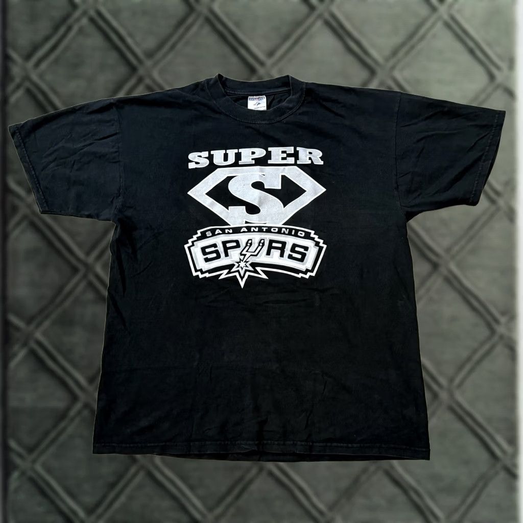 NBA VINTAGE Super Spurs Repeat 2004 Shirt XL San Antonio NBA Size US XL / EU 56 / 4 - 1 Thumbnail