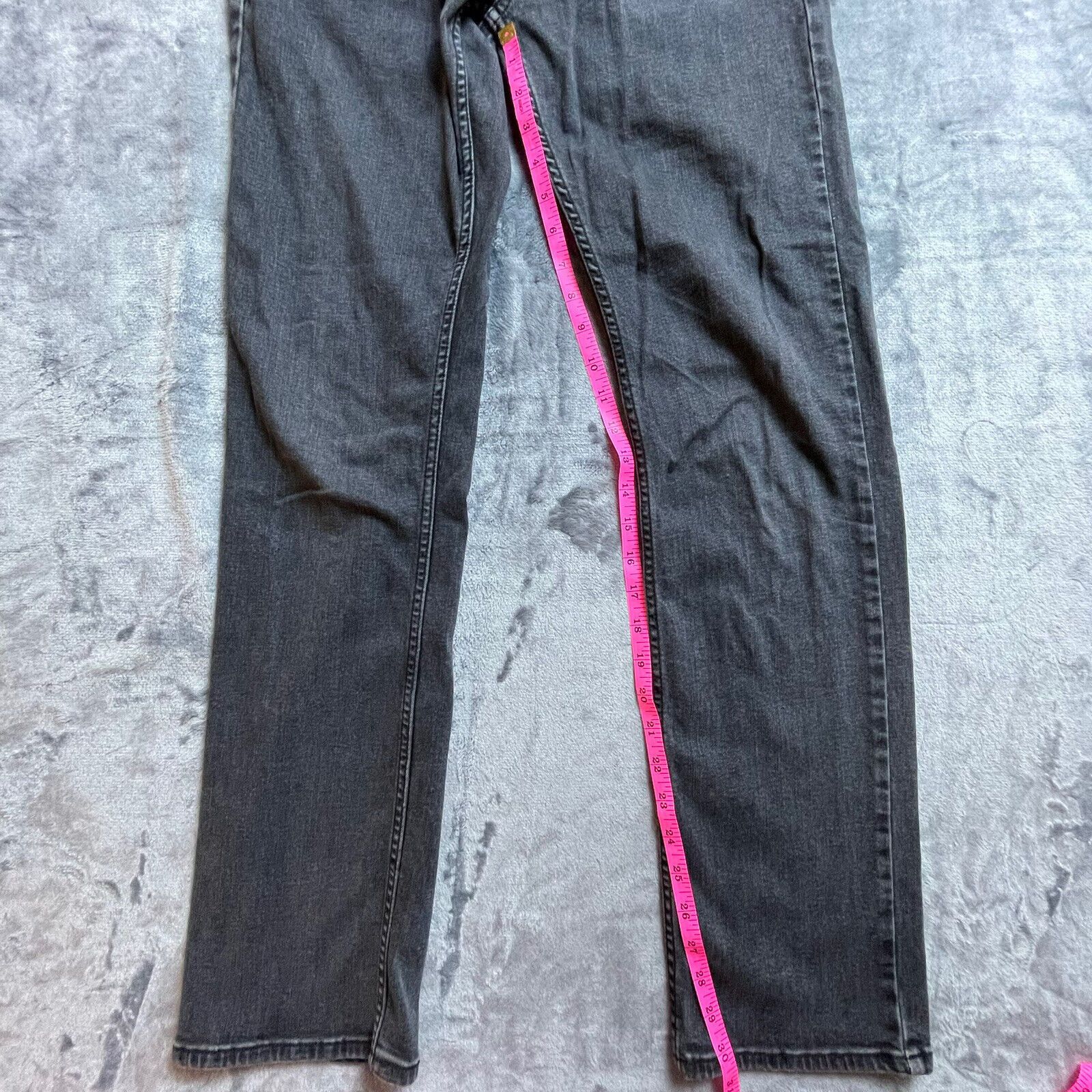 Calvin Klein Calvin Klein Jeans 30 Black Denim Straight Rocker Grunge Size US 30 / EU 46 - 6 Thumbnail